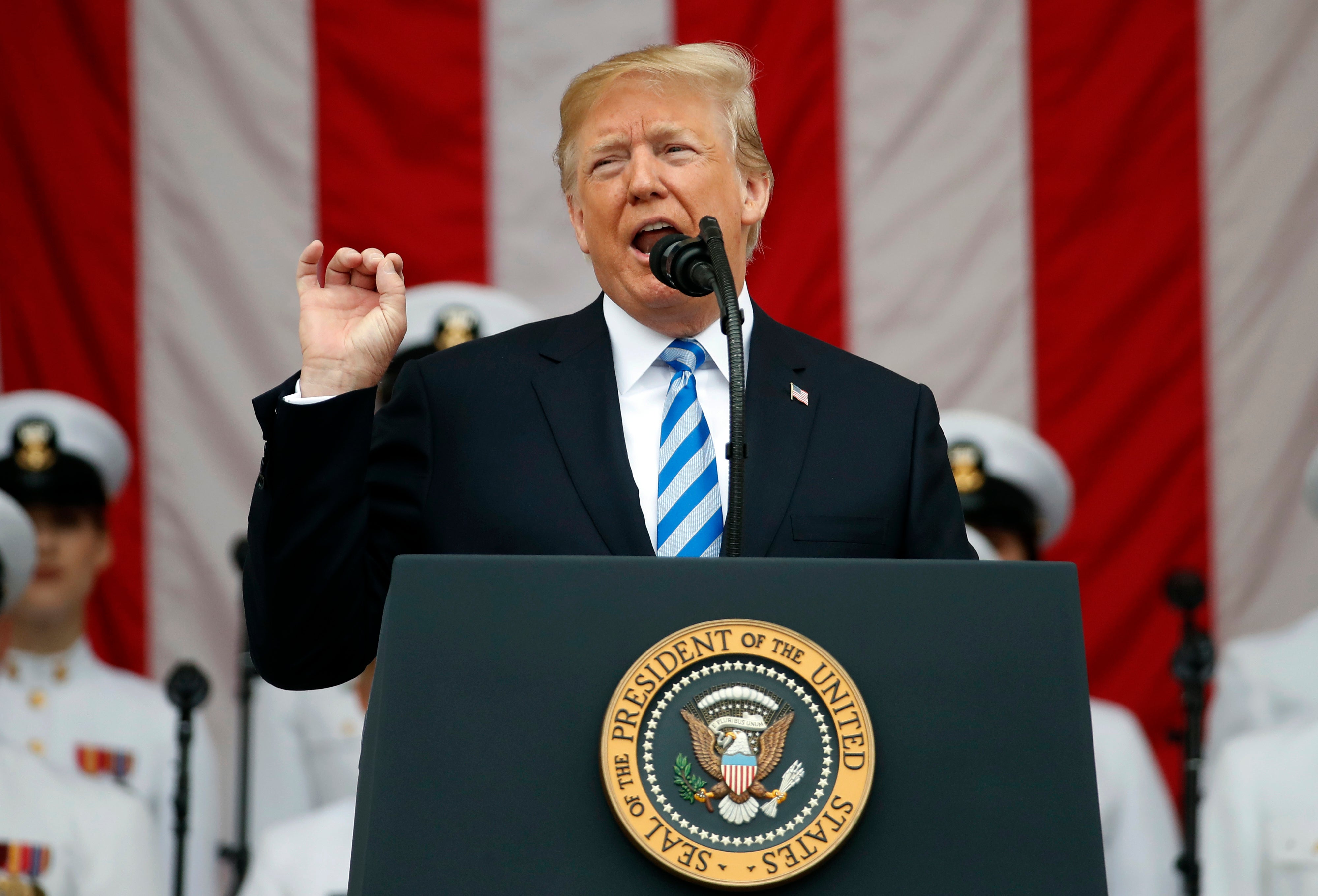 Trump claimed that God put him in place so he could be President during the FIFA World Cup in 2026 and LA Olmypic Games in 2028