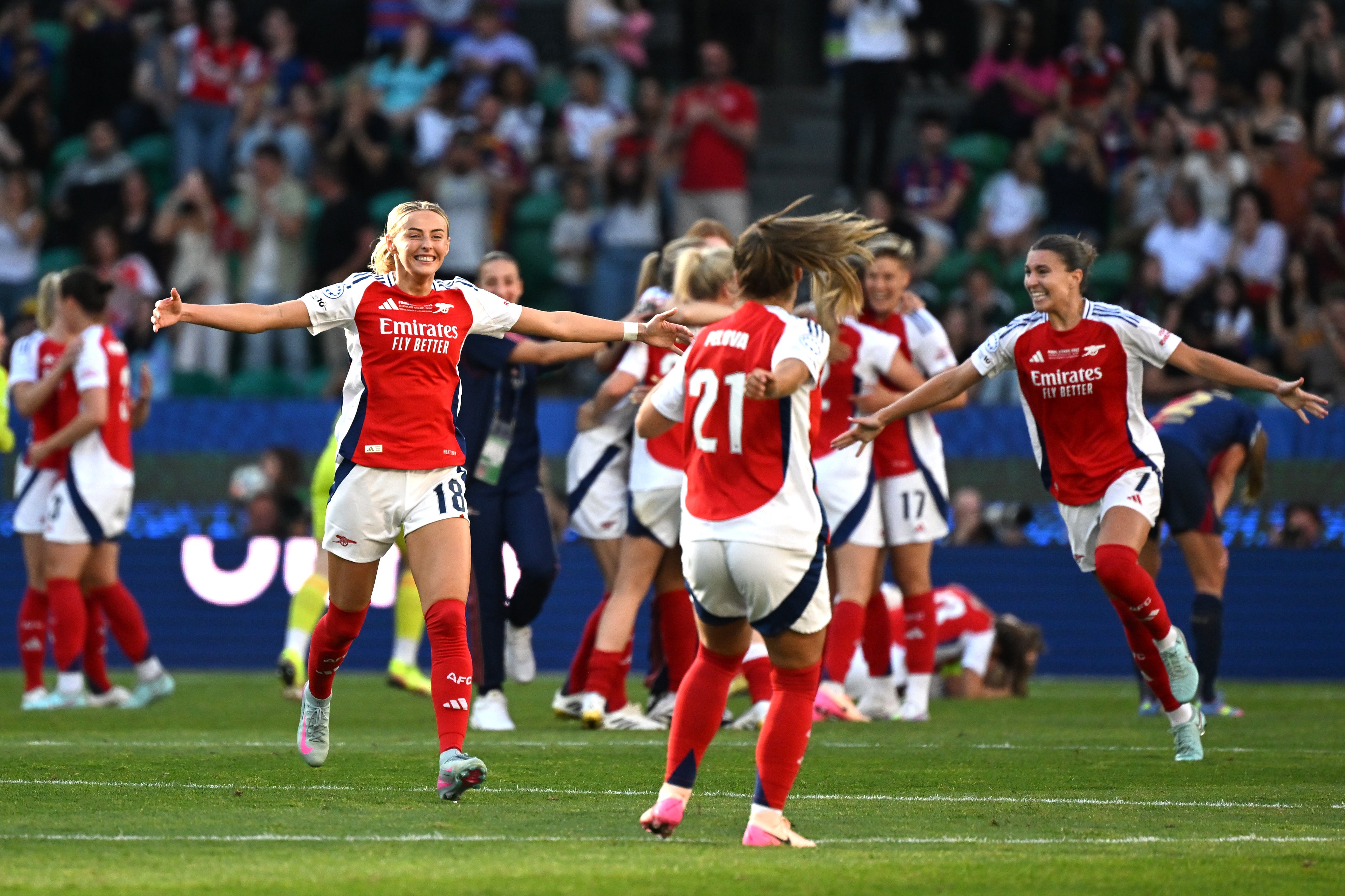 Arsenal make history in Champions League thanks to the dream that never died