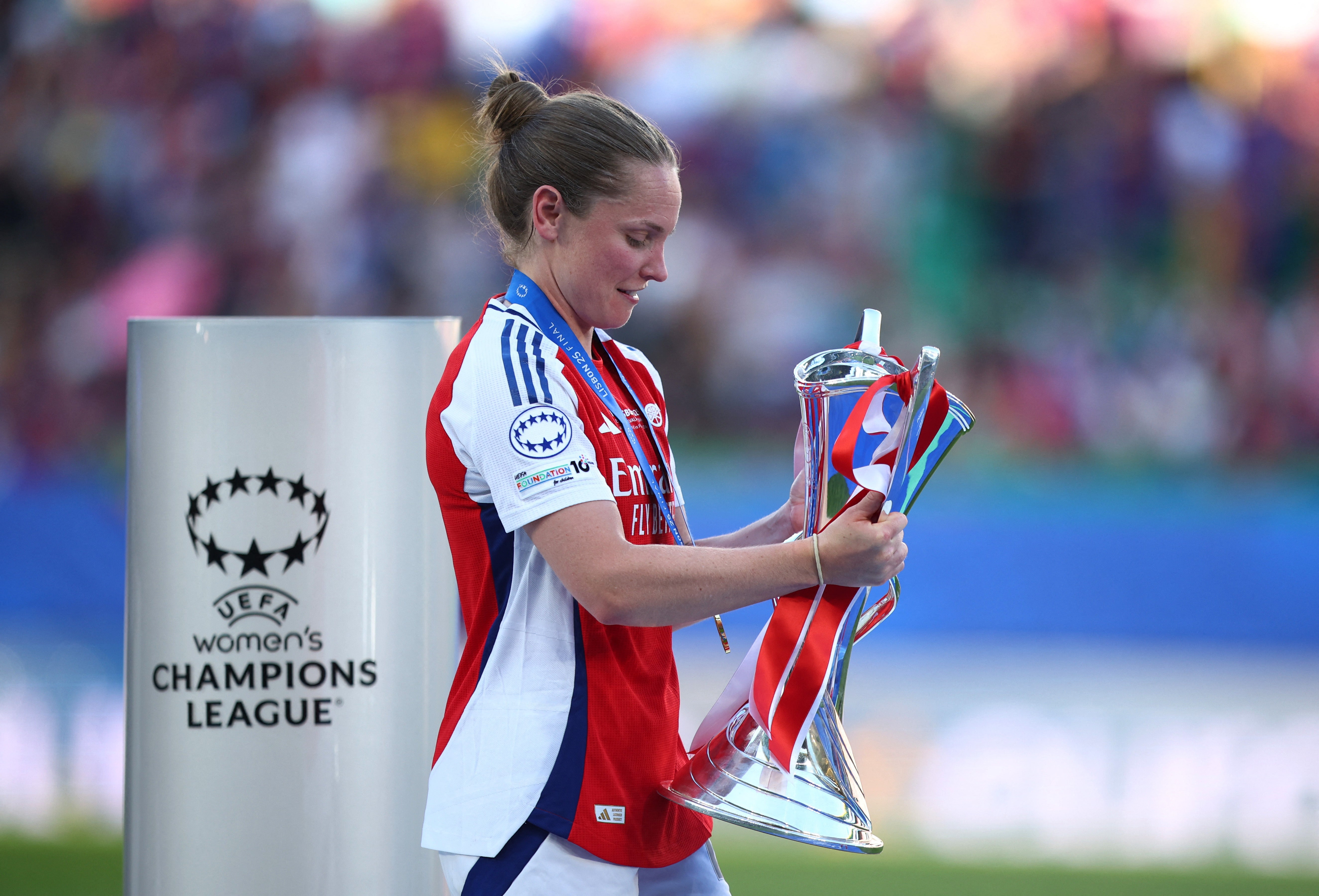 Arsenal captain Kim Little reveals emotional significance of Champions League triumph