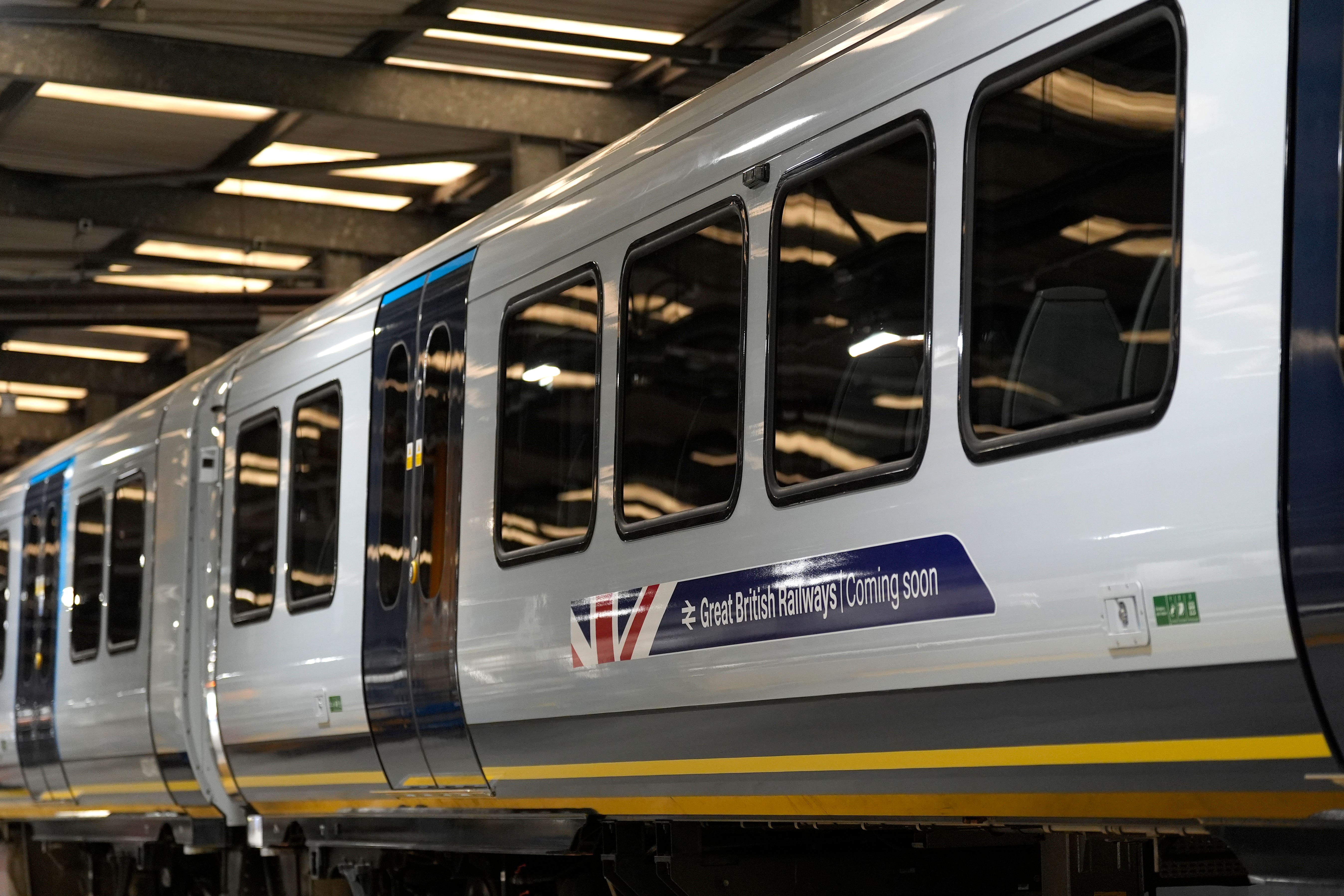 Decades of ‘waste and bureaucracy’ are being ended on Britain’s railways, Transport Secretary Heidi Alexander declared (Andrew Matthews/PA)