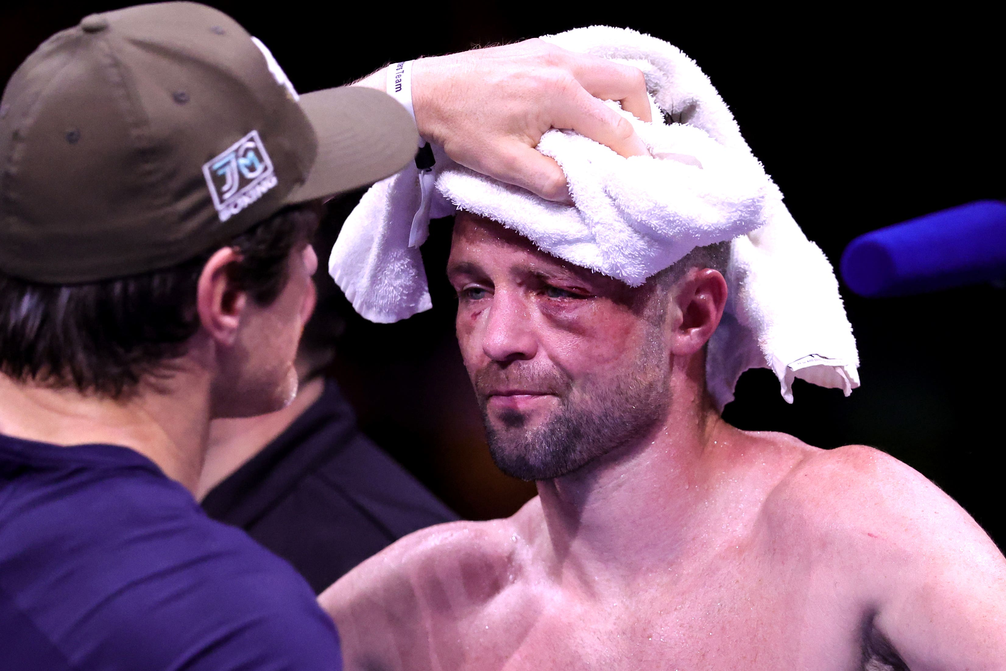 Josh Taylor defeated against Ekow Essuman (not pictured) (Steve Welsh/PA)