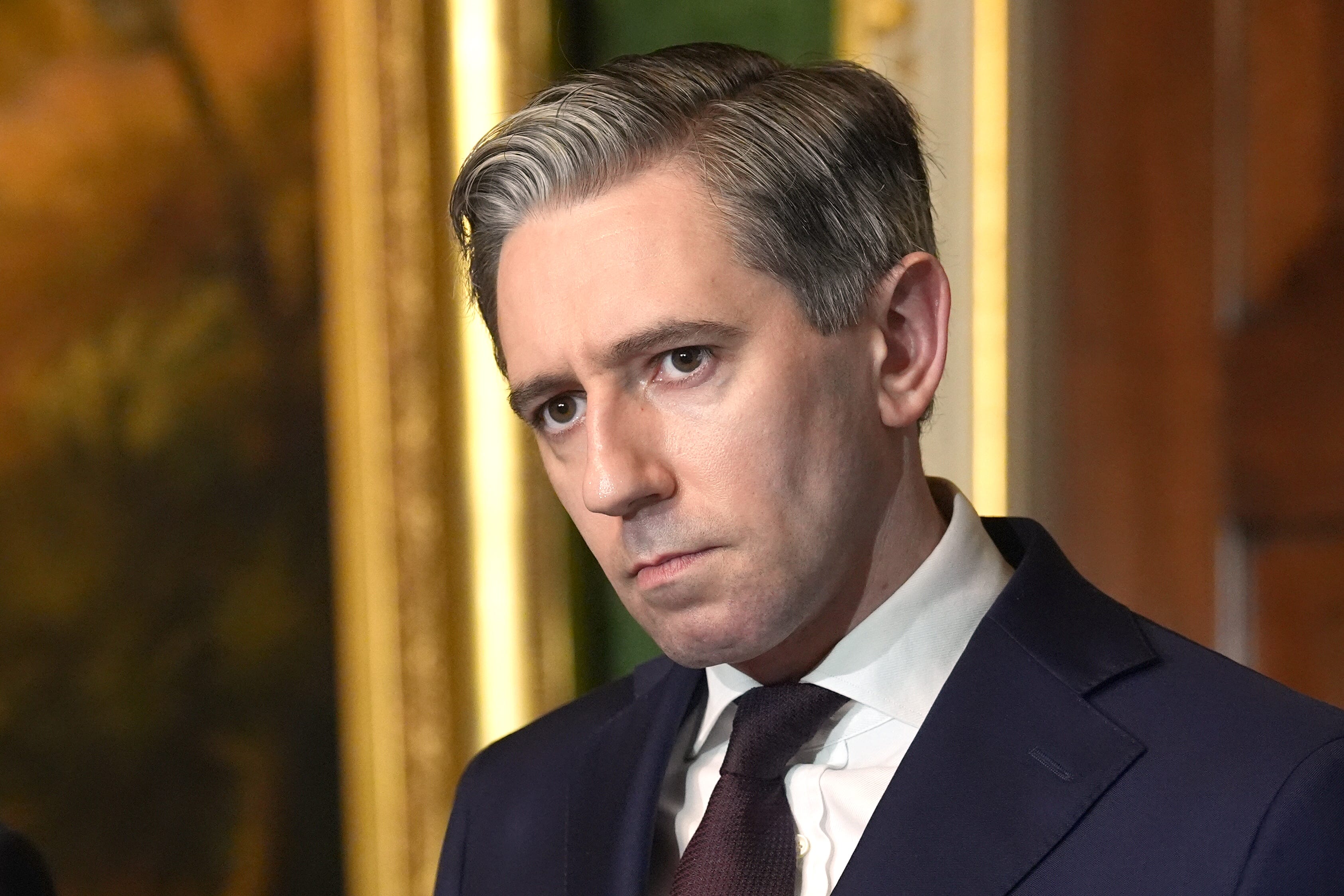 Tanaiste Simon Harris has written to US Secretary for Commerce Howard Lutnick (PA)