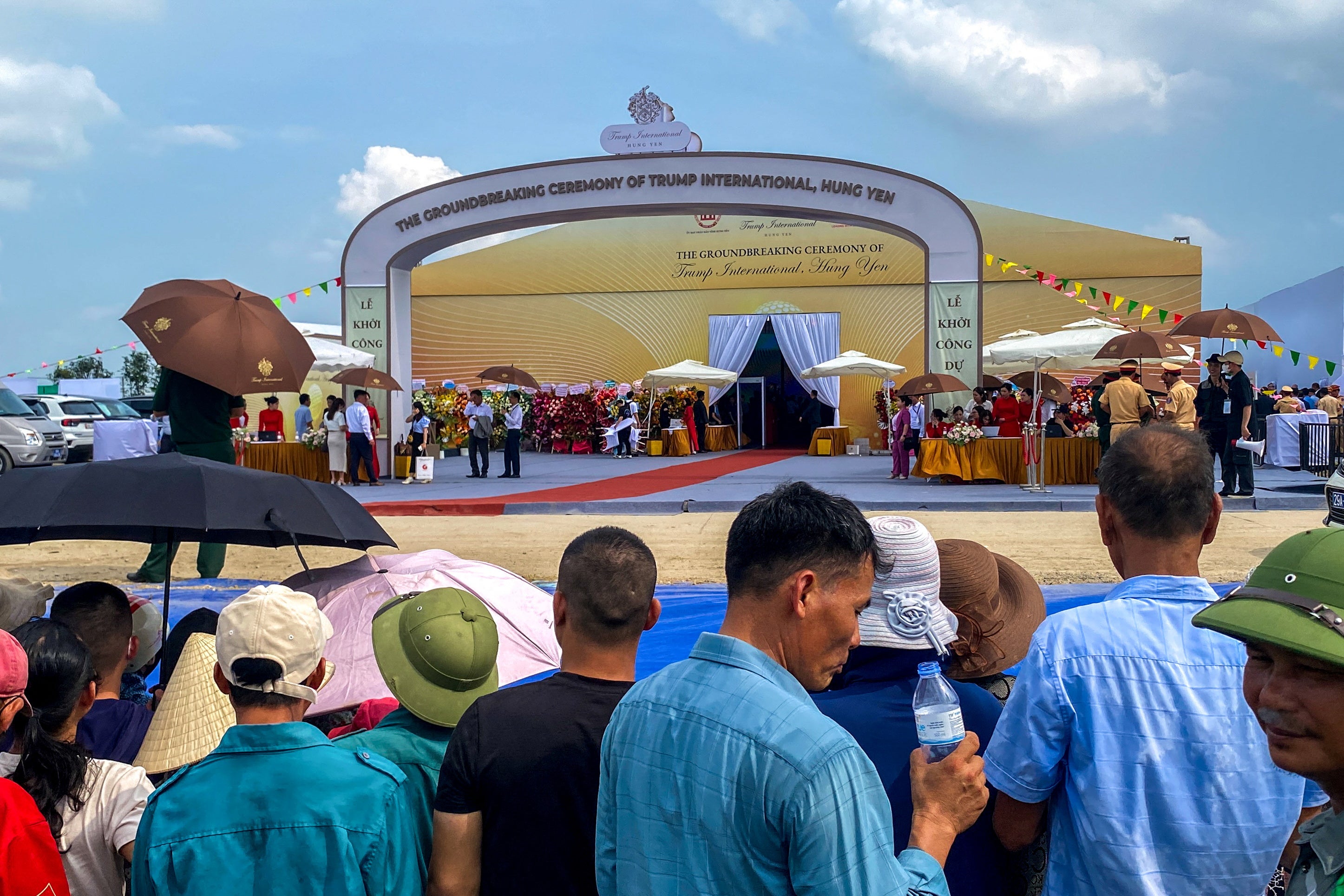 The groundbreaking ceremony for what is billed as a luxury residential development with two 18-hole golf courses, worth $1.5B and set to be completed by 2027