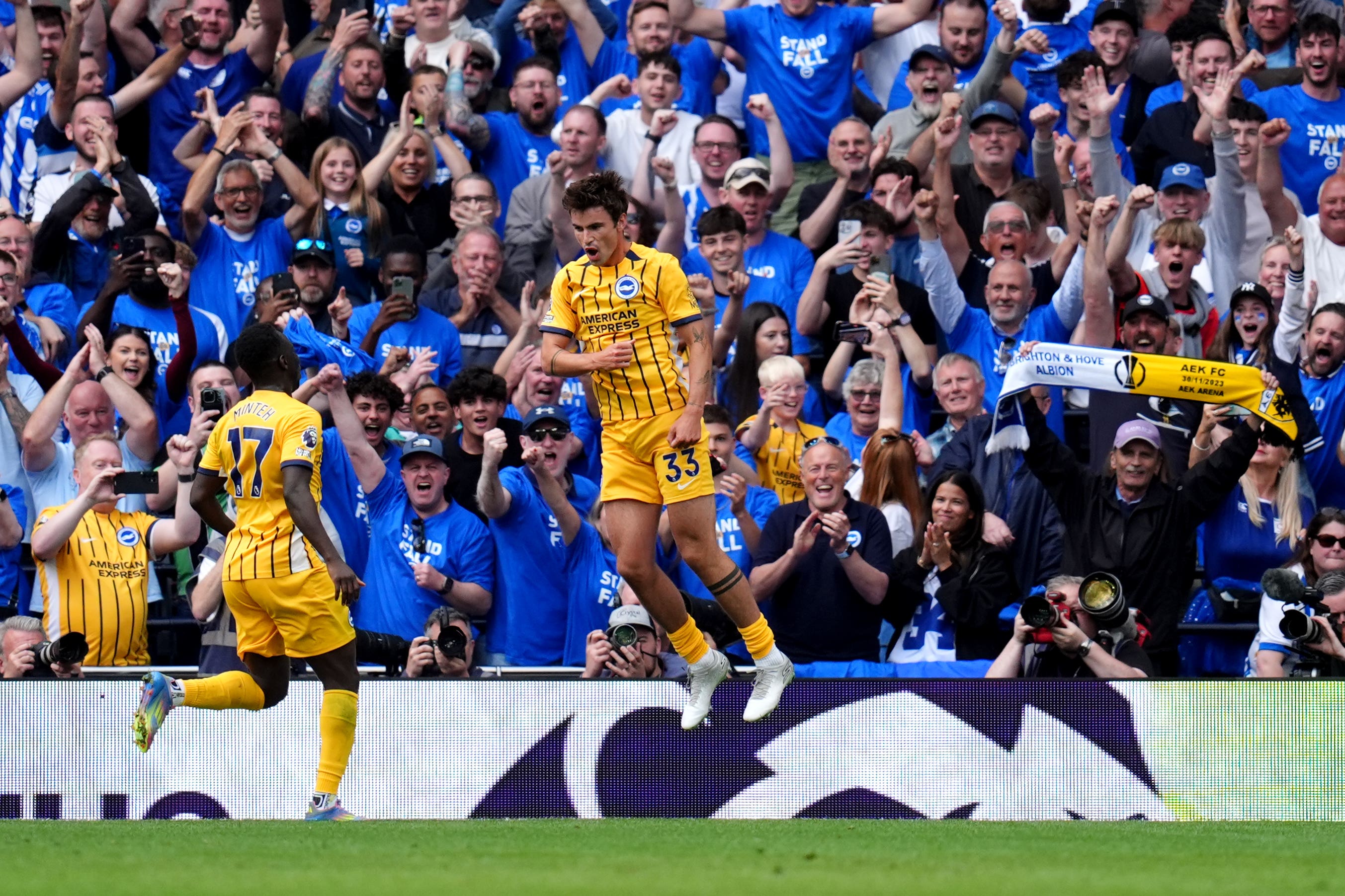 Spurs brought down to earth after Europa glory as Brighton secure big win