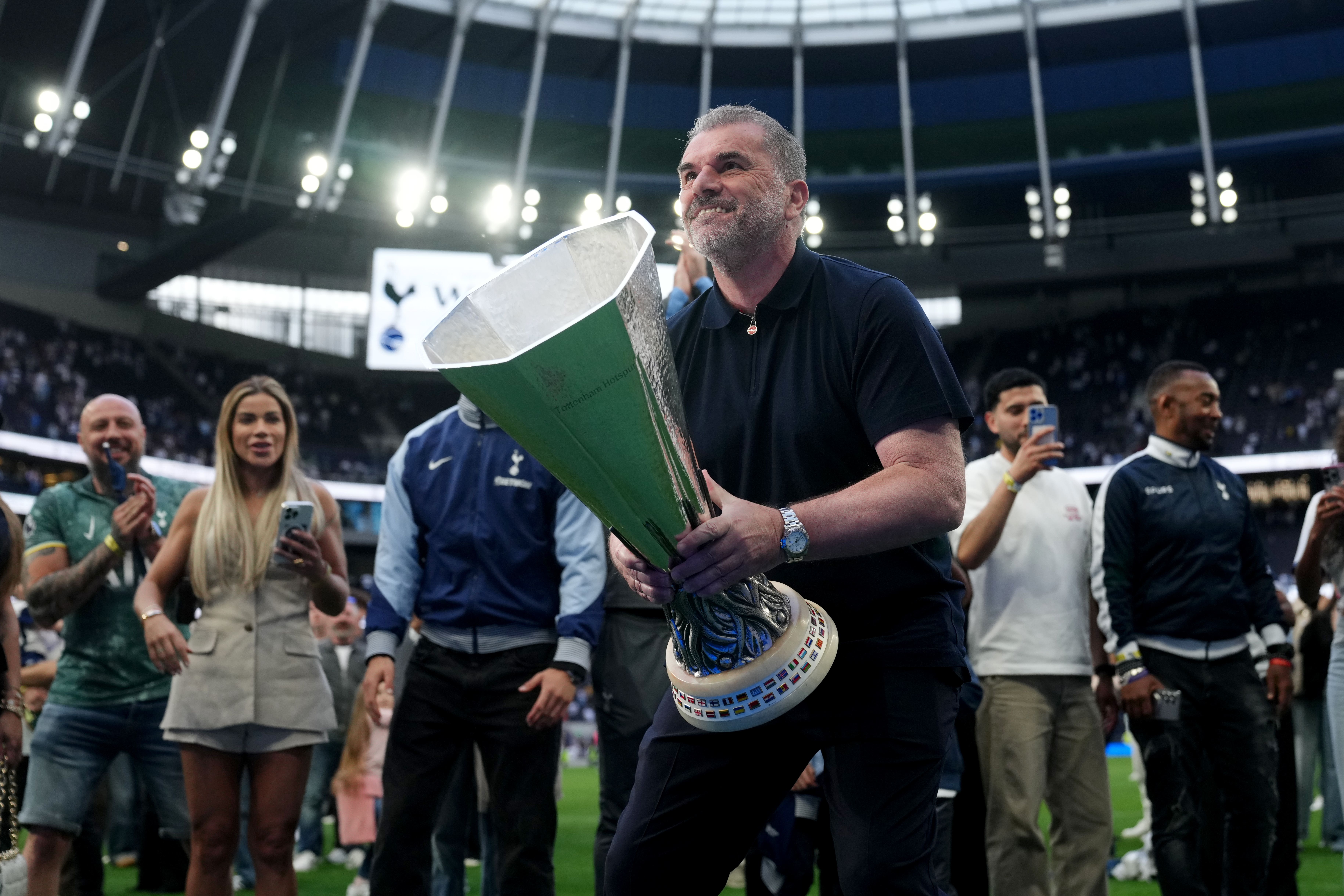 Ange PostEcoglou vedl Tottenhama k titulu Evropské ligy navzdory skličující domácí sezóně