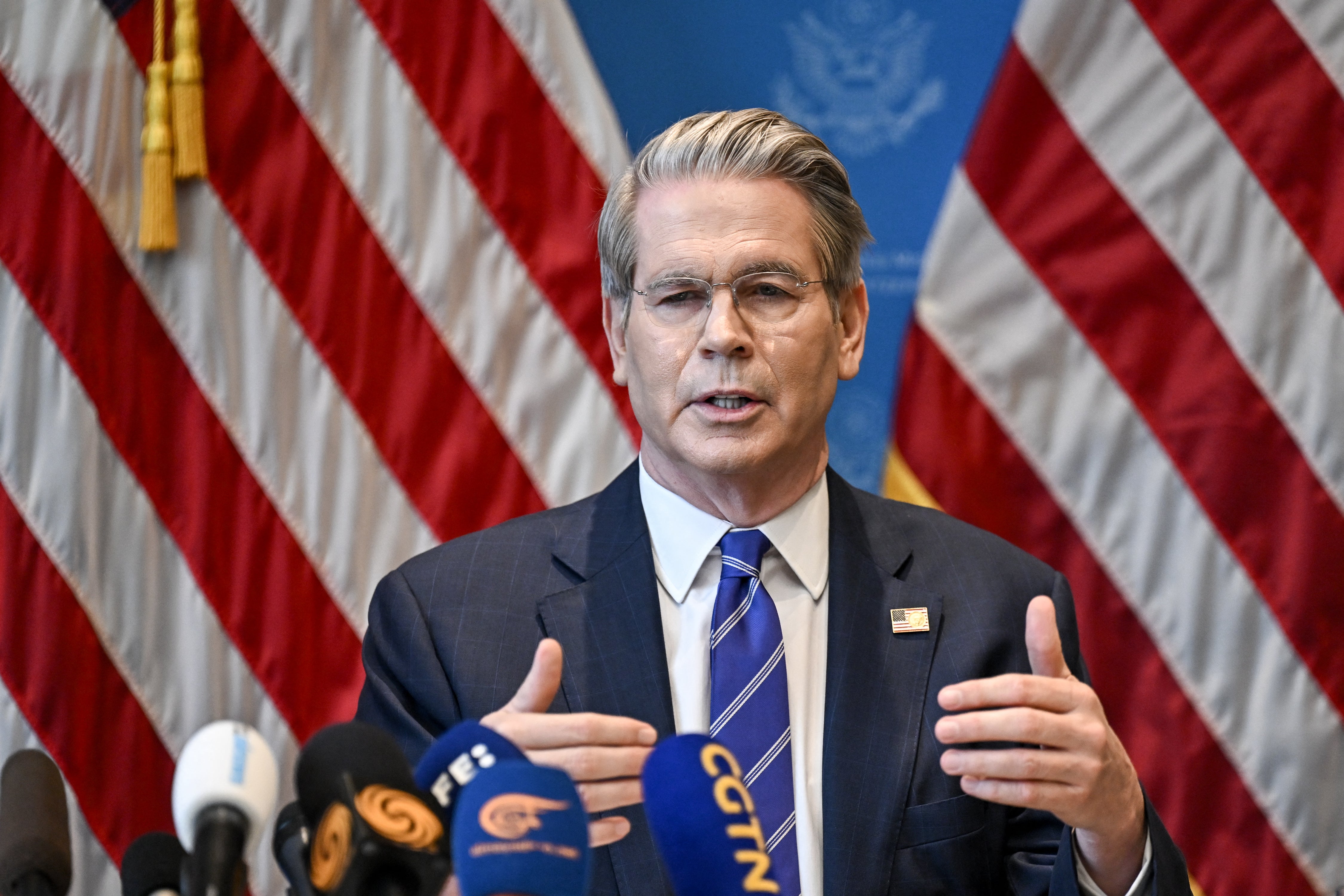 Treasury Secretary Scott Bessent said Trump wanted to ‘light a fire’ under EU officials with his 50 percent tariff threat