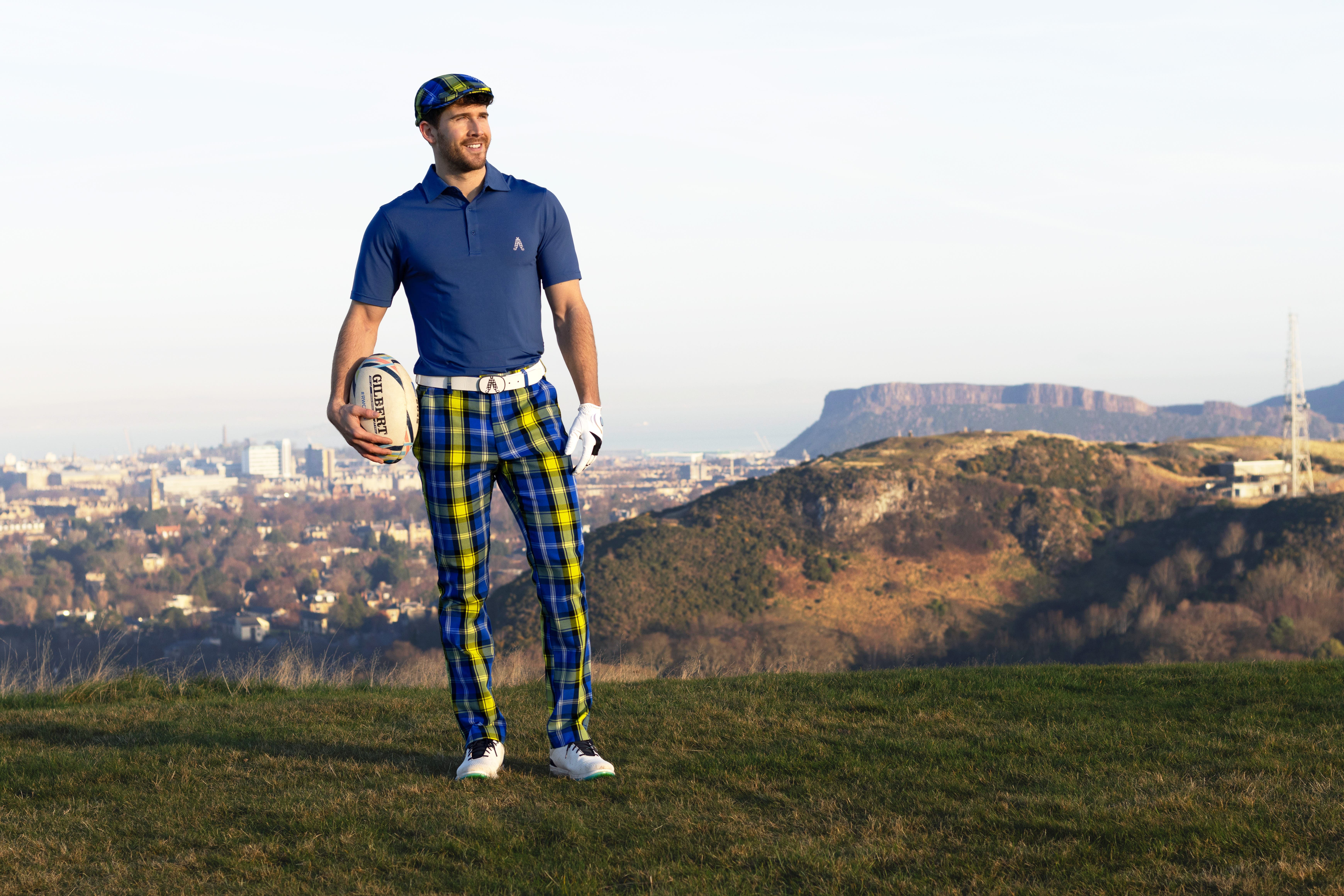 Royal & Awesome golf brand founder Graeme Smeaton is aiming to play 25 rounds of golf in five days to raise money for the My Name’5 Doddie Foundation (Royal & Awesome/Graeme Smeaton/PA)