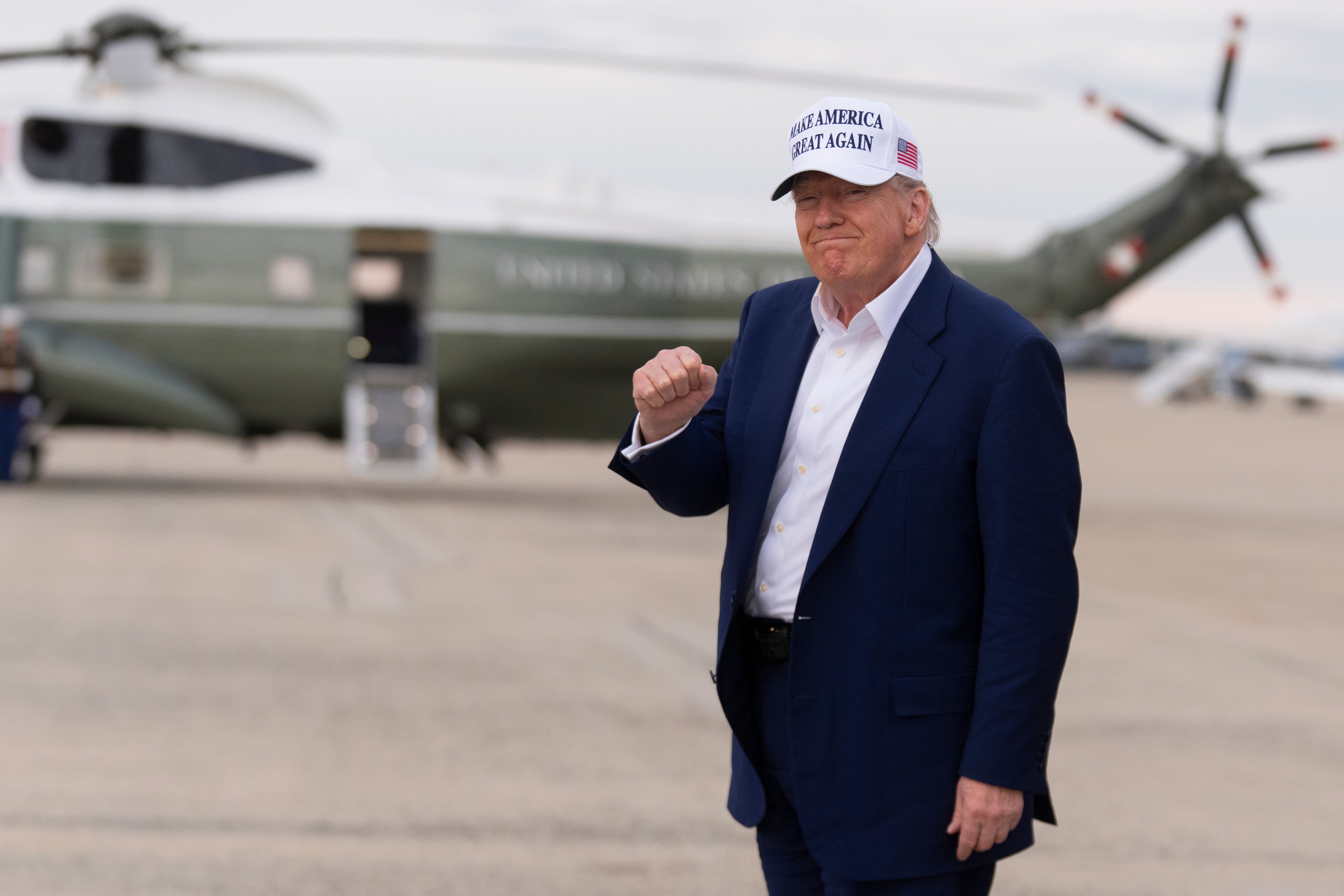 Donald Trump has toughened his language against Vladimir Putin in recent days