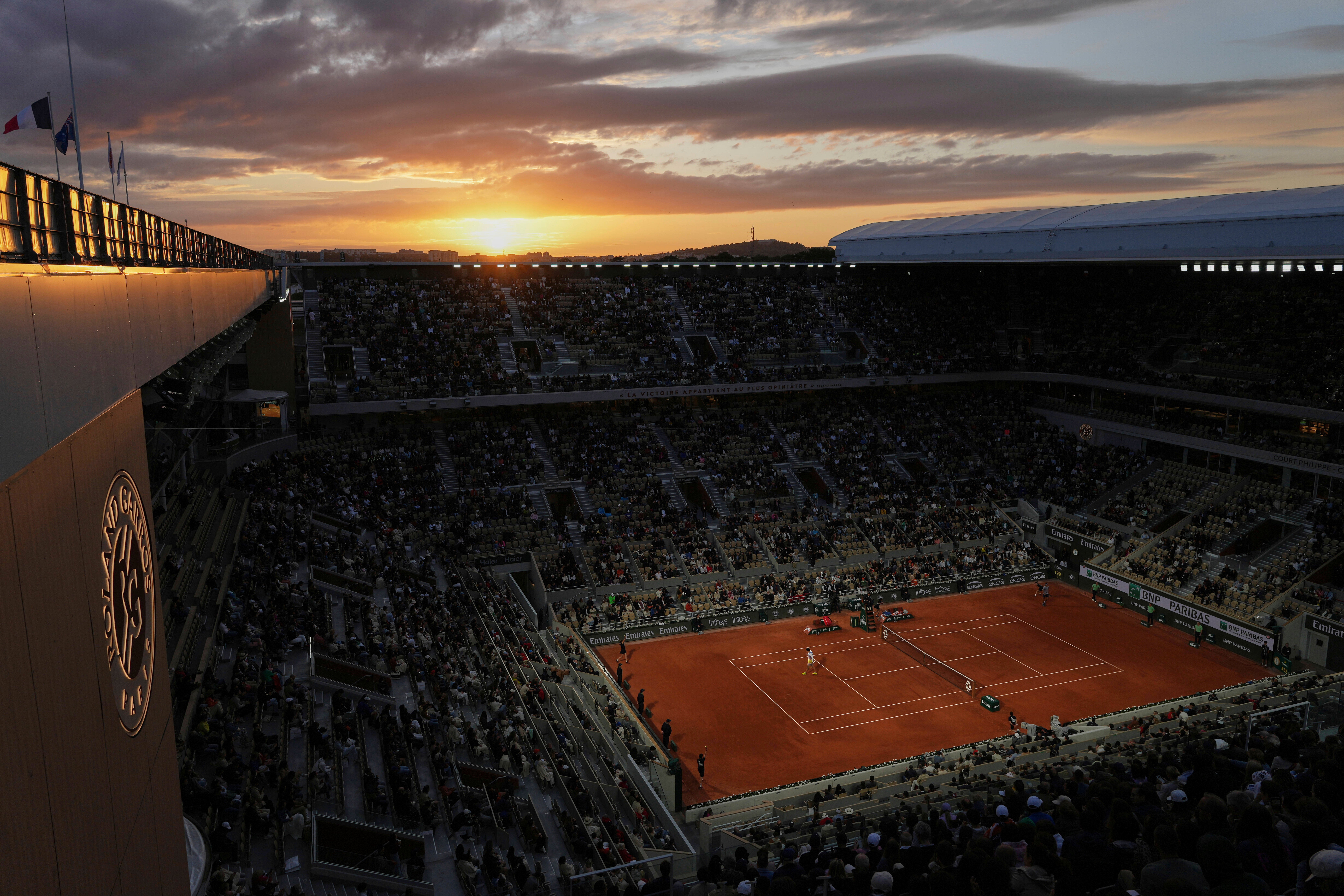 APTOPIX French Open Tennis