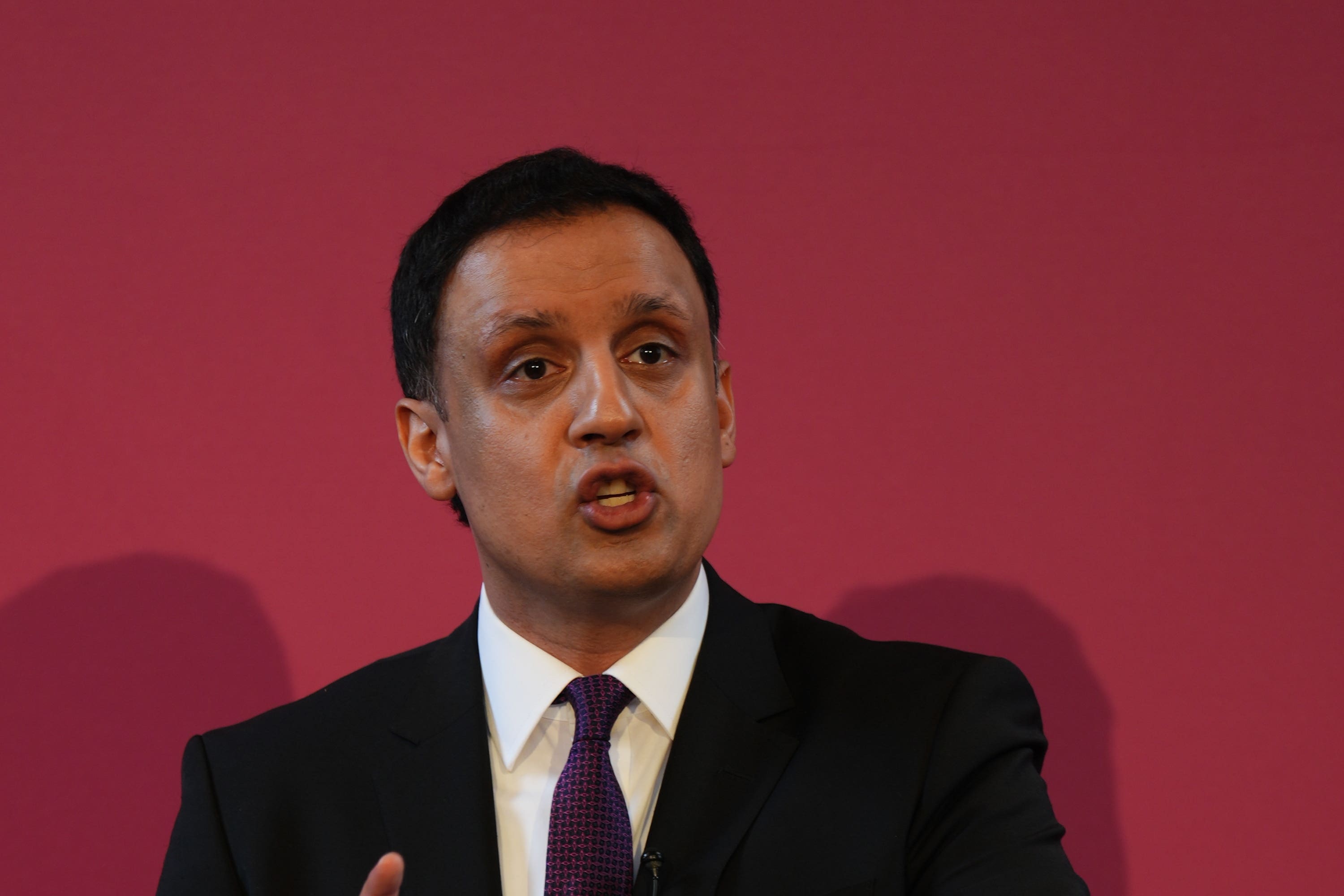 Anas Sarwar described Reform UK as ‘chancers’ (Andrew Milligan/PA)