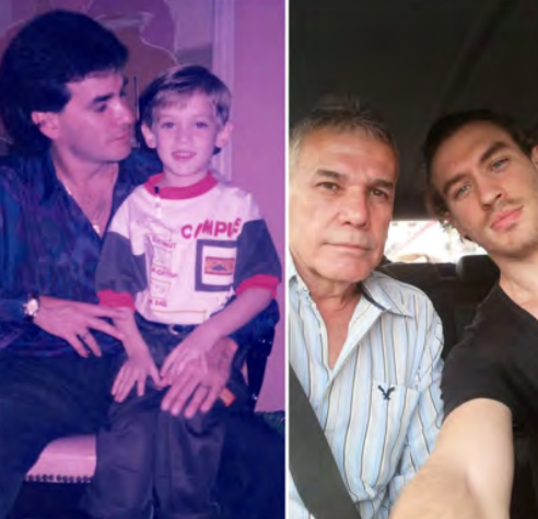 Michael Pereira (pictured here with his father Victor) said he has found it hard to come to terms with the lack of help given to his father in the lead up to his death