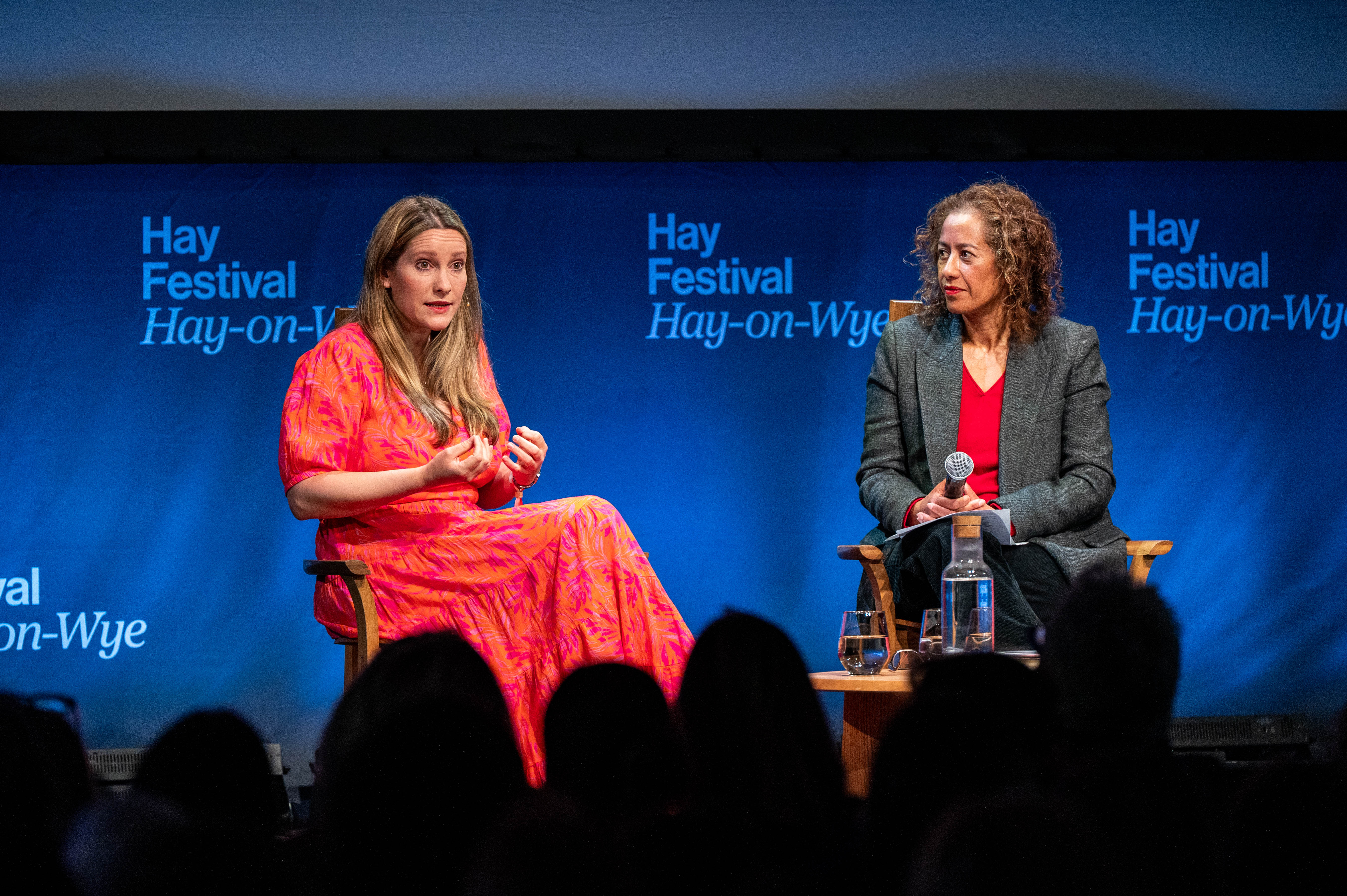 Bates sat down with BBC journalist Samira Ahmed to discuss her latest book at the Hay Festival