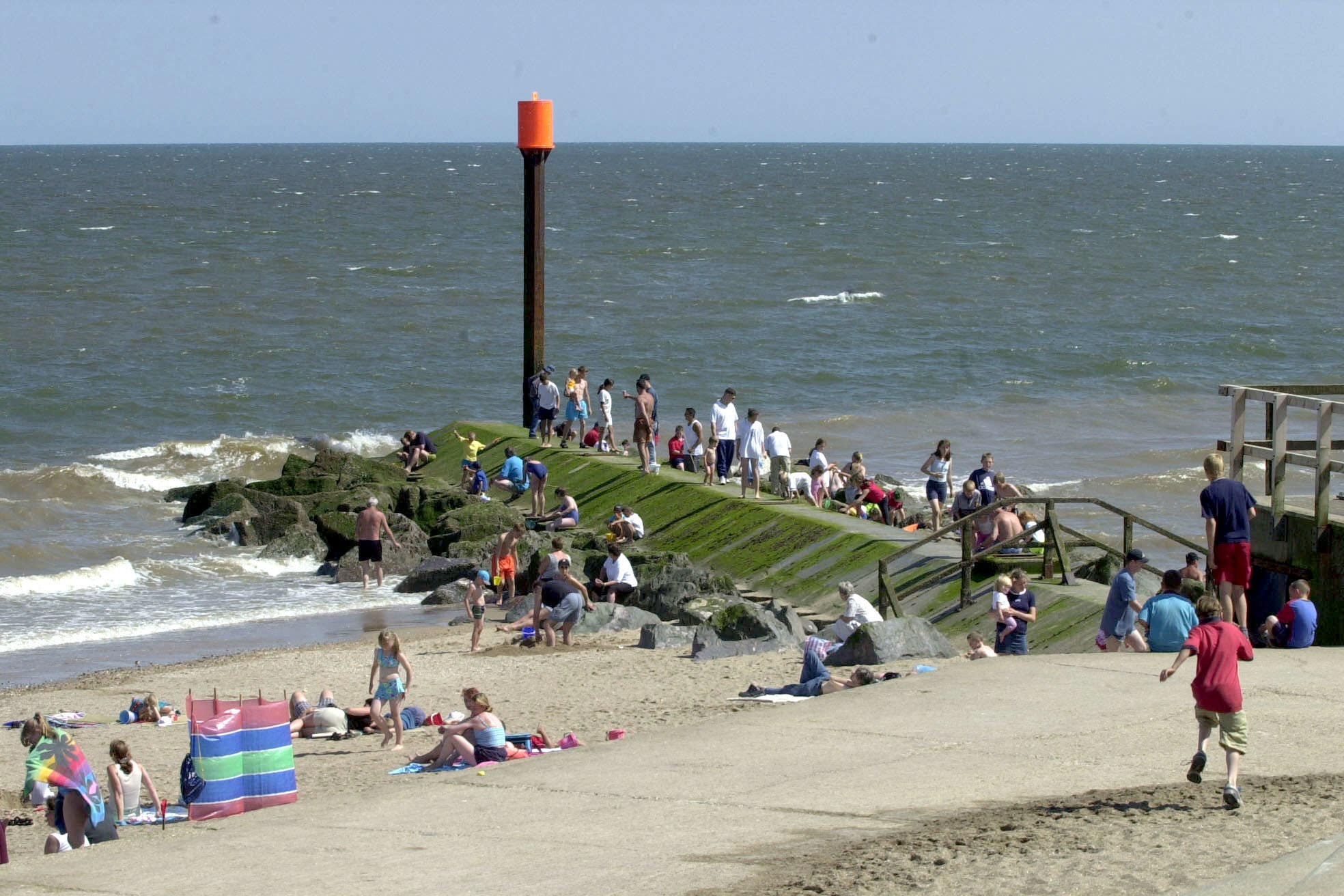 Ingoldmells Point, near Skegness, Lincolnshire (PA)