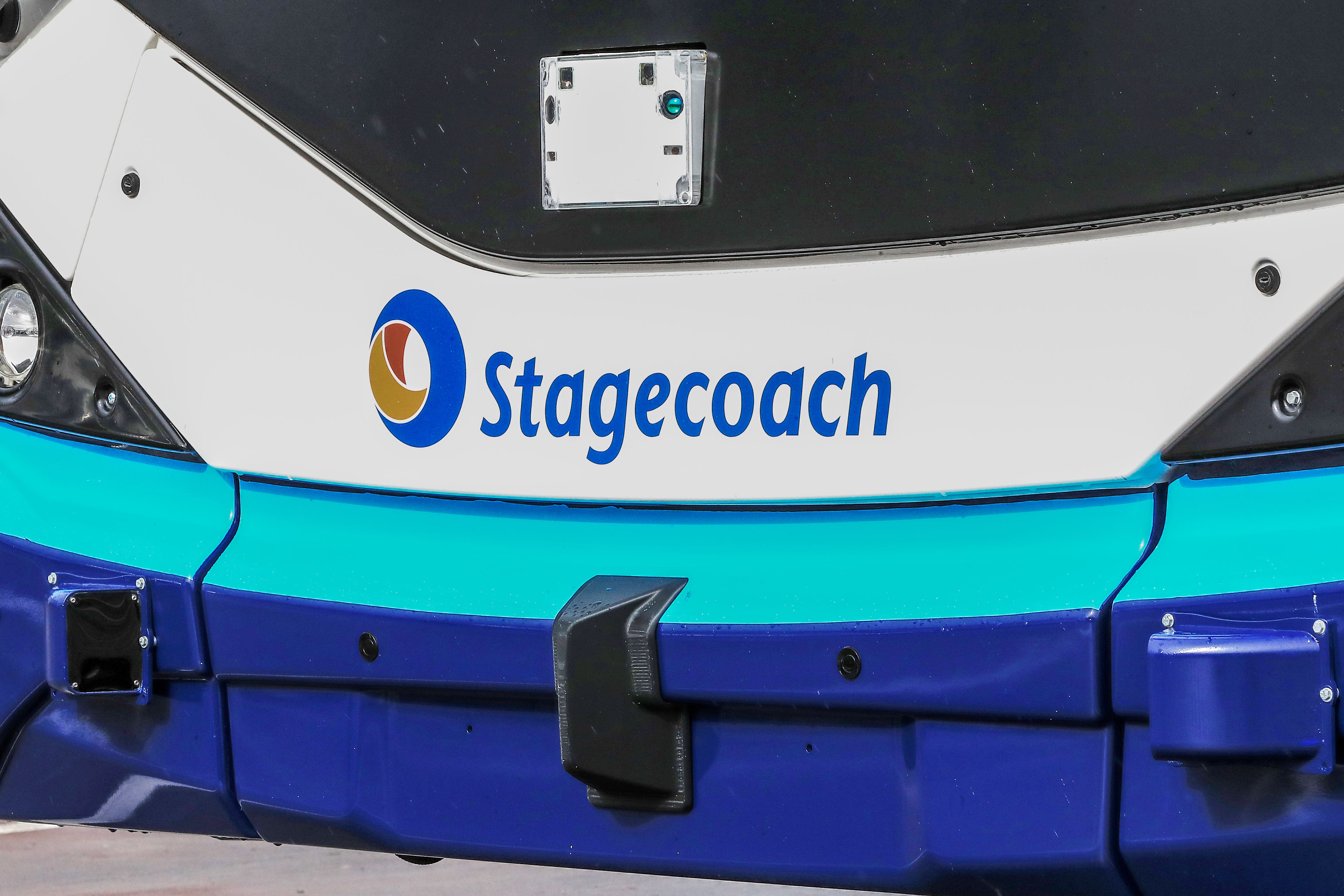 Bus drivers at Stagecoach depots in parts of the west of Scotland have started the first day in a programme of strikes (Peter Byrne/PA)