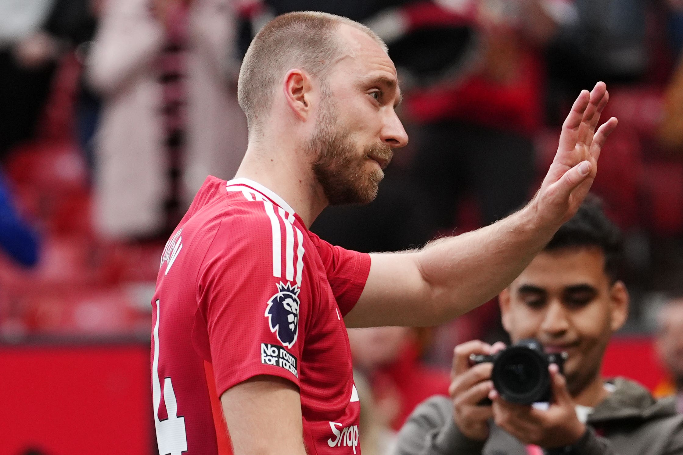 Christian Eriksen expects ‘very different team’ at Manchester United next season