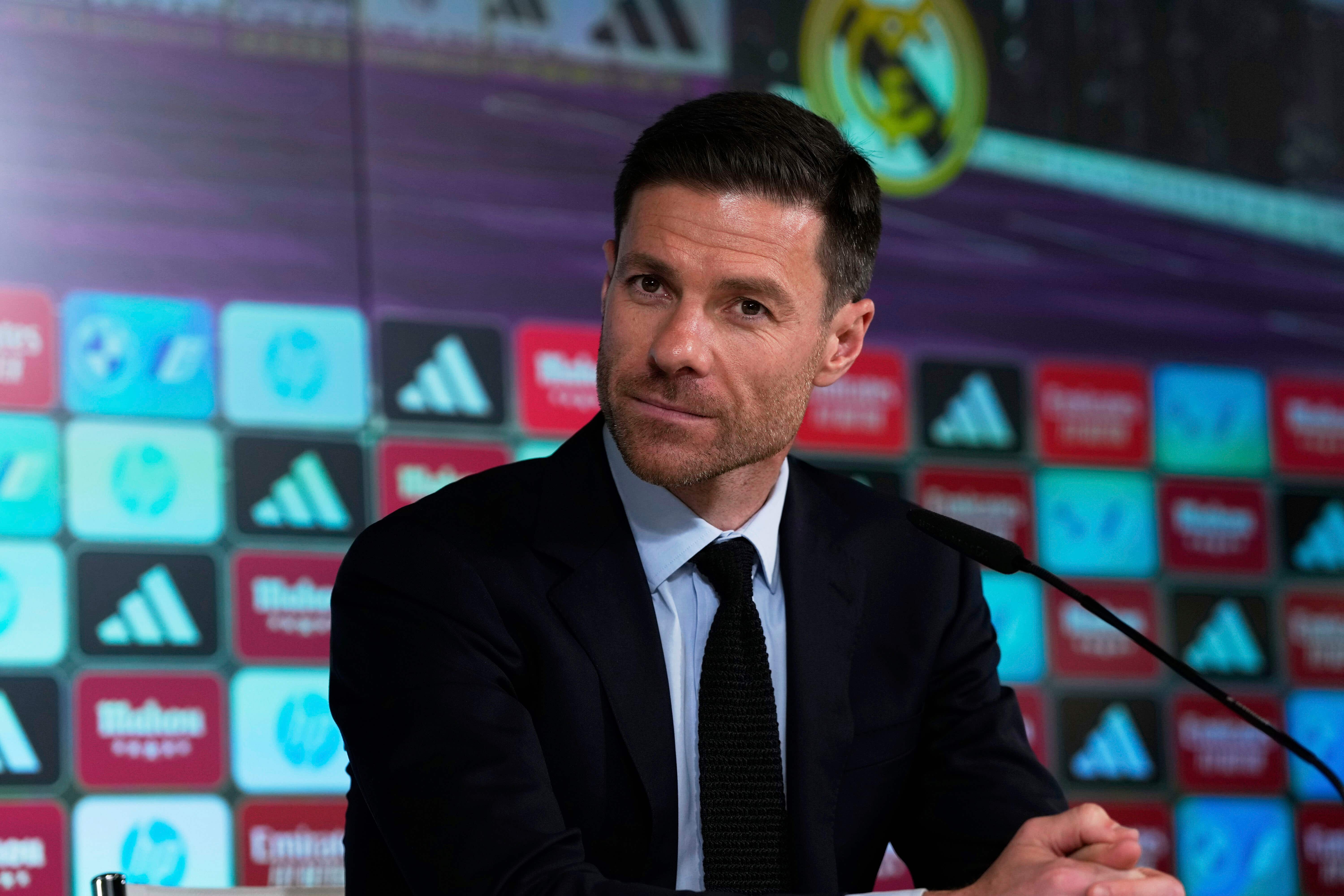 Xabi Alonso has been unveiled as the new manager of Real Madrid (Jose Breton/AP)