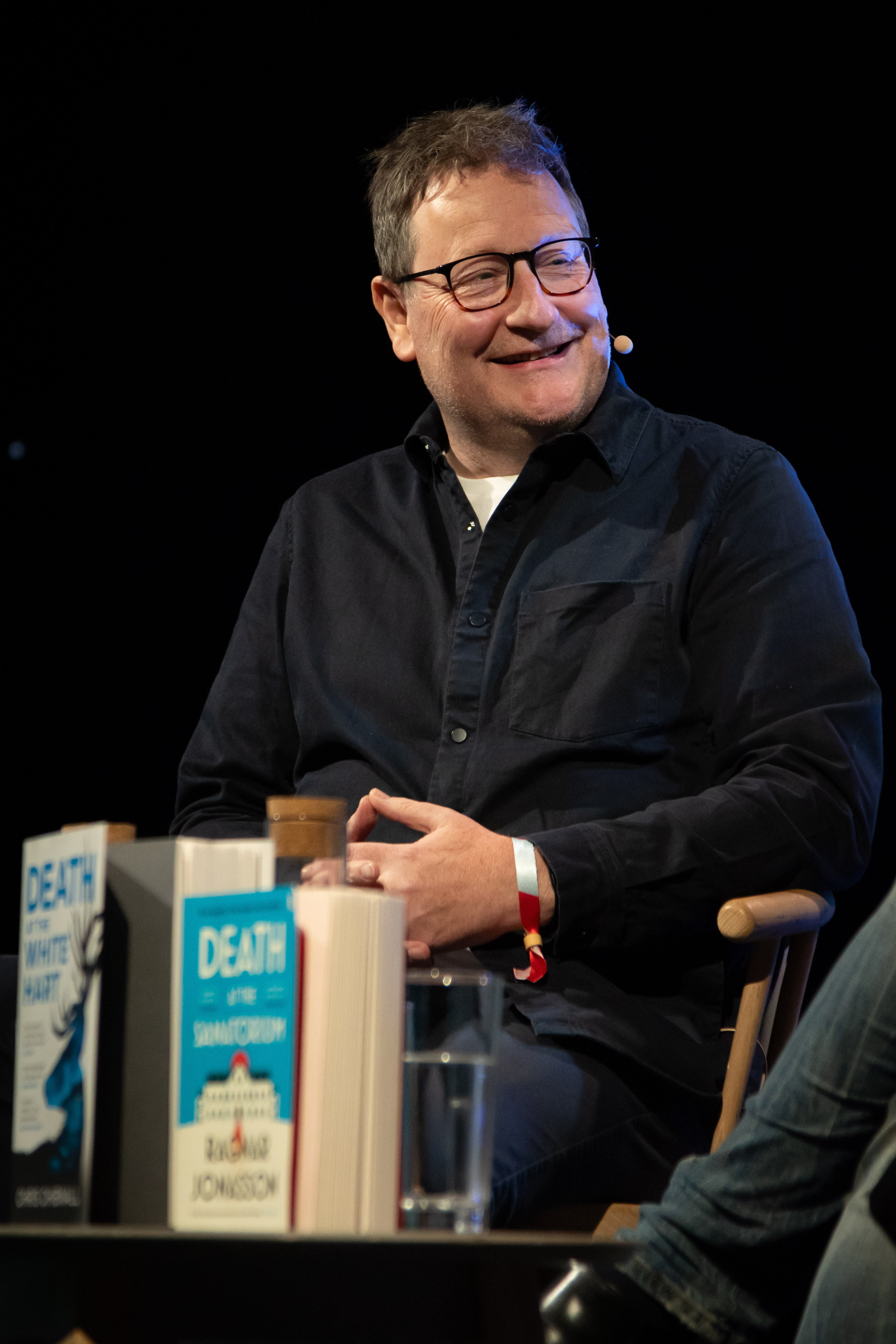 Chris Chibnall at Hay Festival 2025