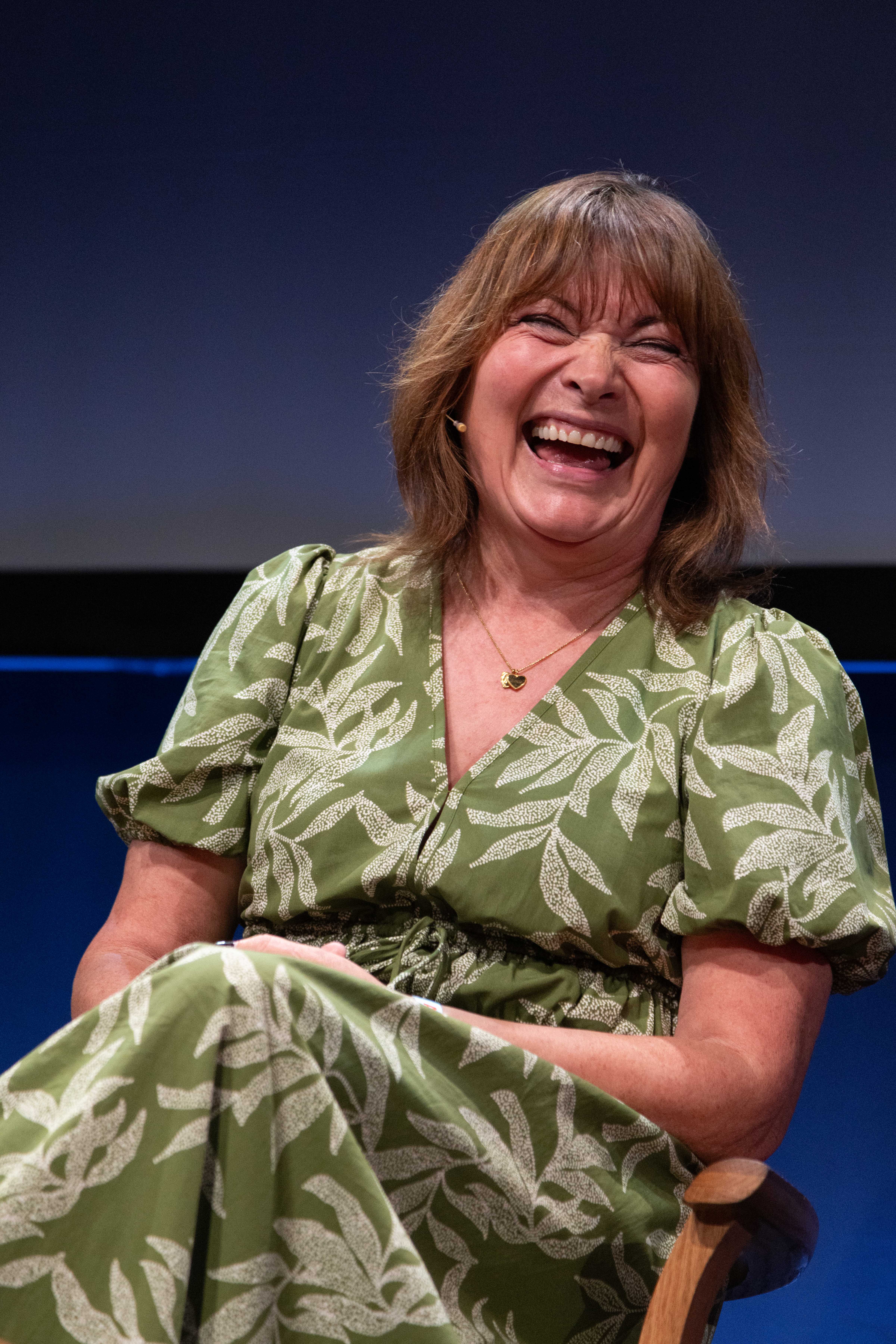 Lorraine Kelly at the 2025 Hay Festival