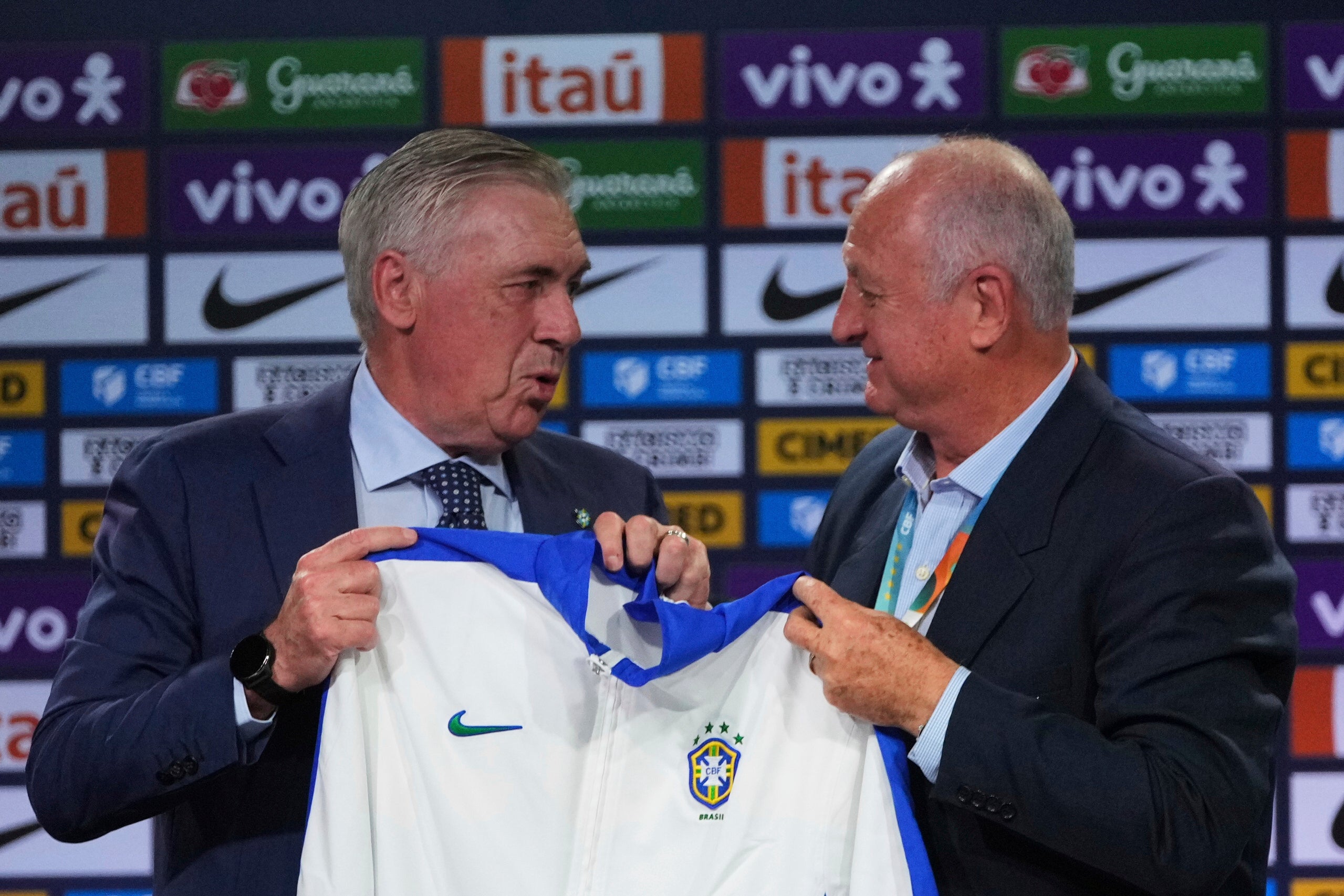 Carlo Ancelotti is now manager of Brazil