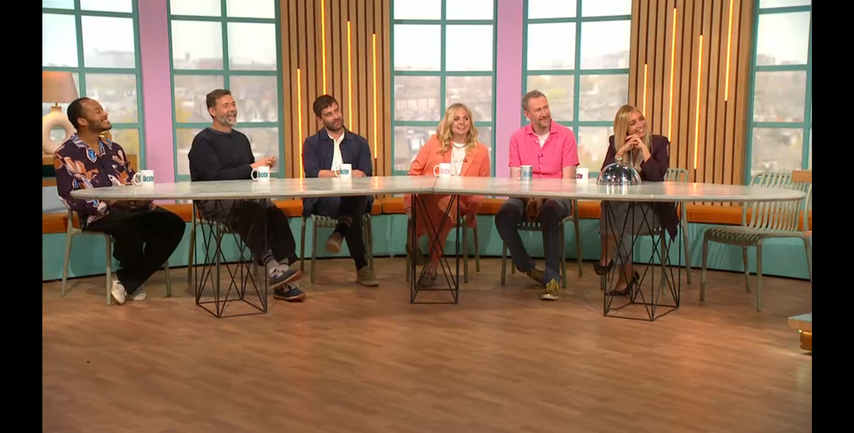 Christian Cooke, Sheku Kanneh-Mason, Georgia Tennant, Alex Horne, Louise Redknapp and Patrick Grant were left waiting