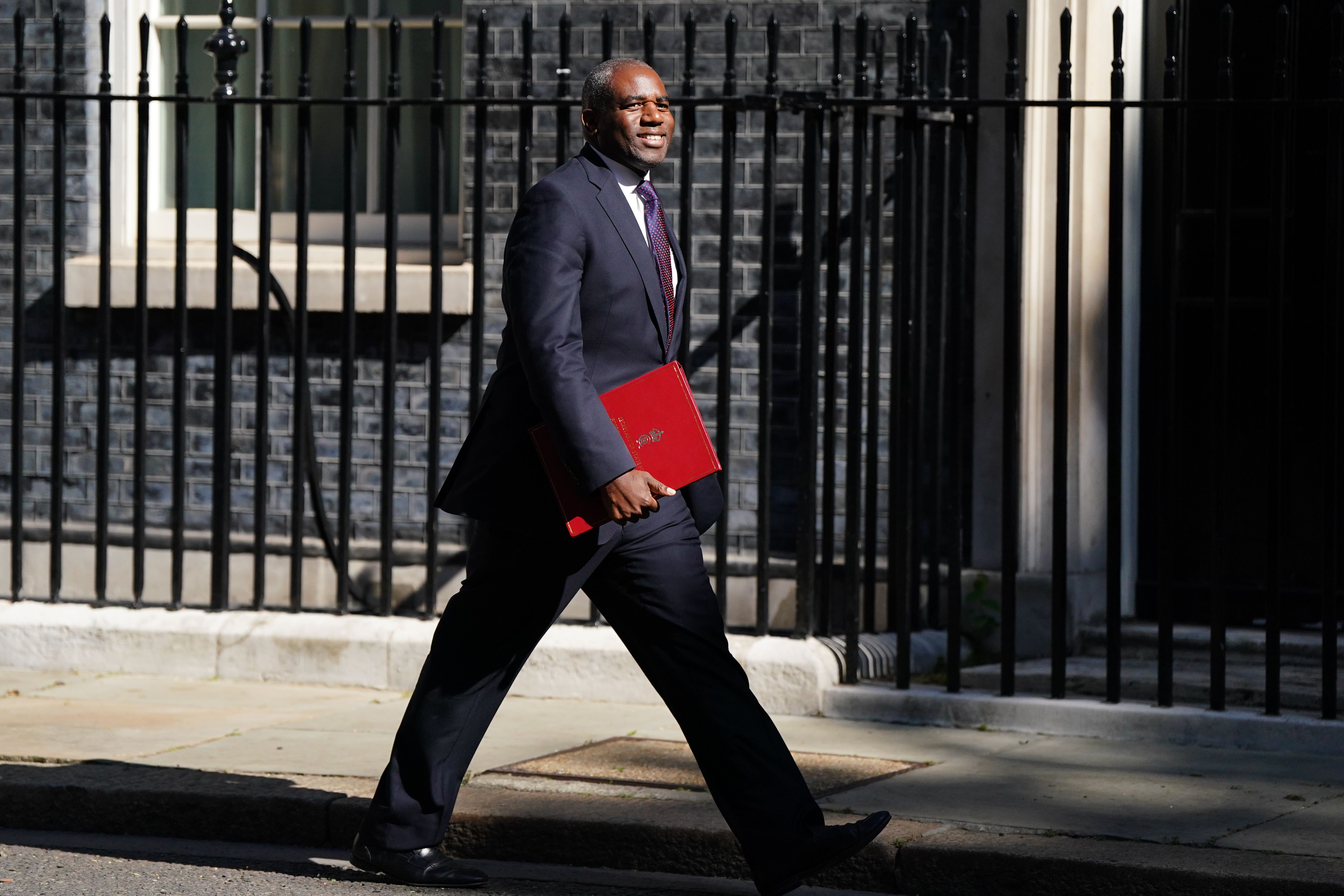 Foreign Secretary David Lammy (Ben Whitley/PA)
