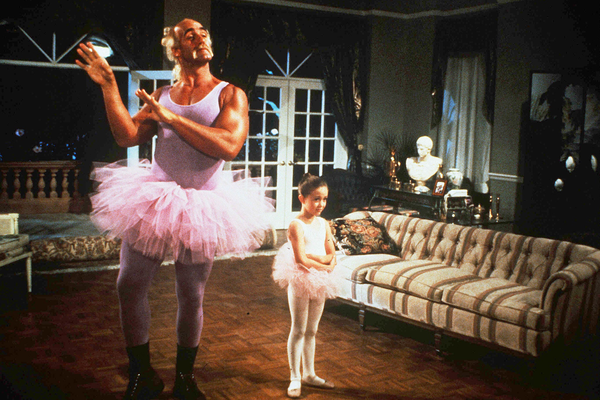 Hulk Hogan and Madeline Zima in ‘Mr Nanny’
