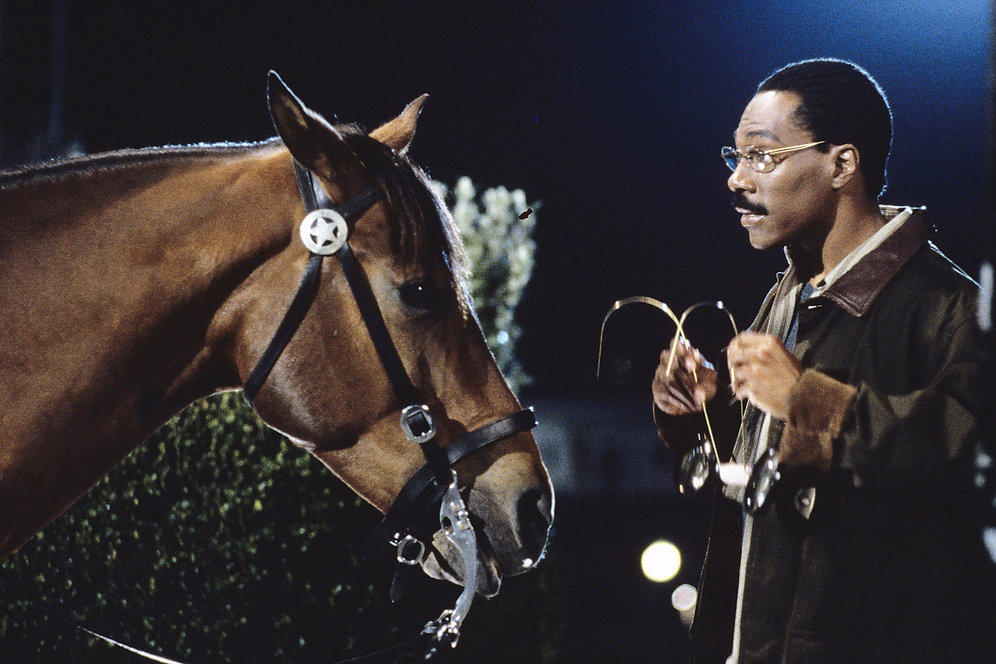 A talking horse and Eddie Murphy in ‘Doctor Dolittle’