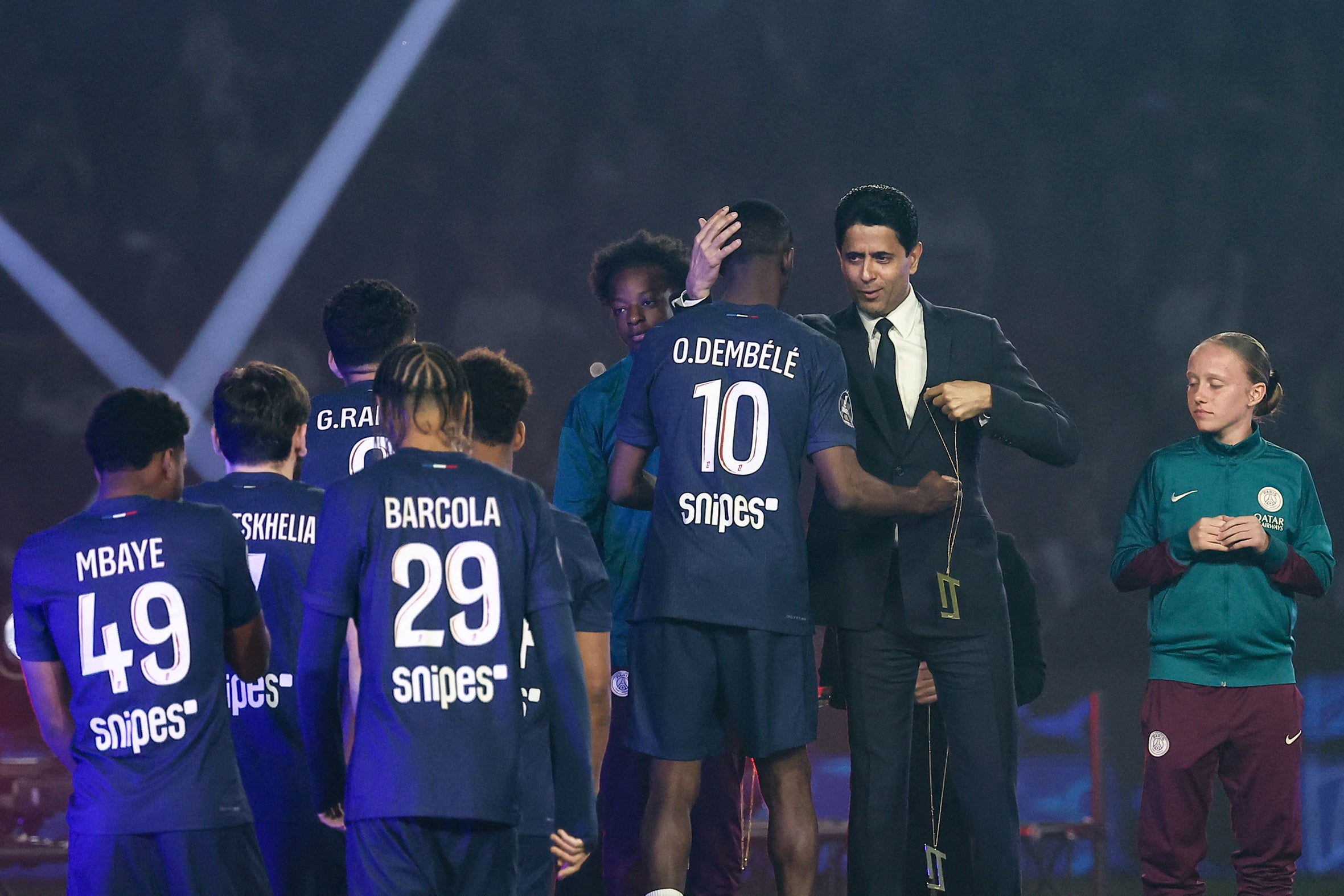 Paris Saint Germain want to win their first Champions League and complete the treble