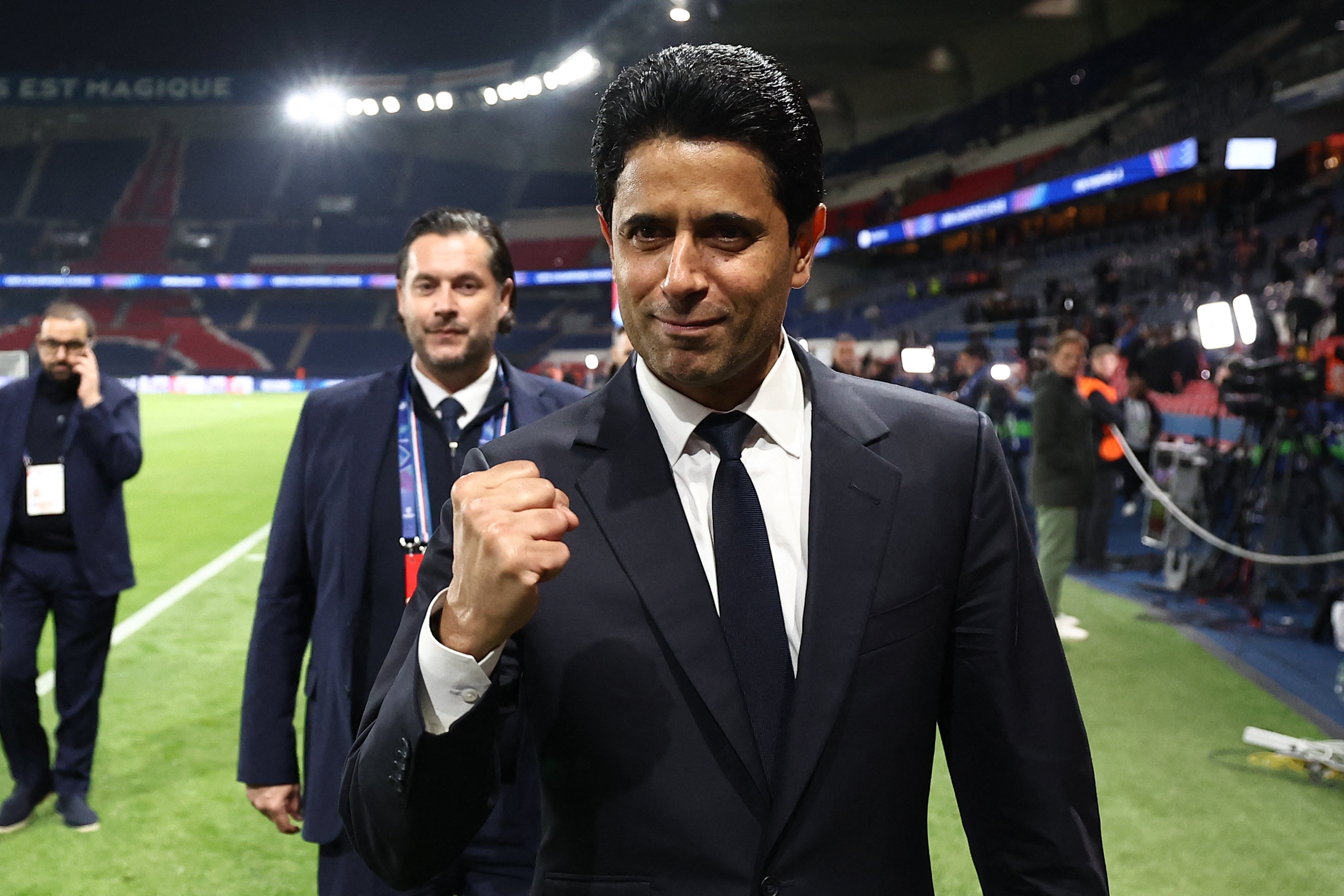 Paris Saint Germain's Qatari president Nasser al-Khelaifi is head of the ECA, which has become the ‘Kingmaker’