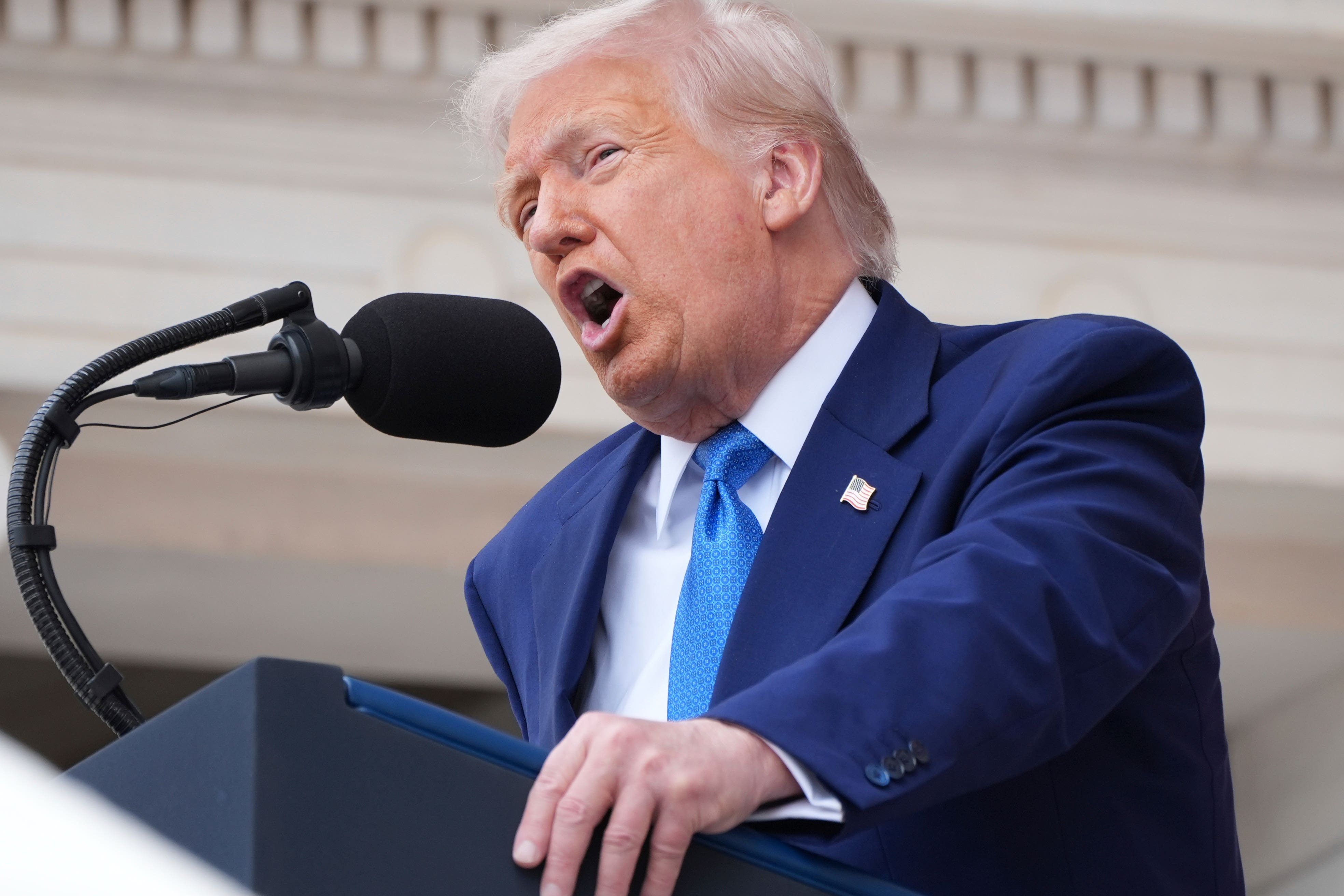 Donald Trump has agreed to delay the 50% tariffs he threatened to impose on the EU last week (Jacquelyn Martin/AP photo)