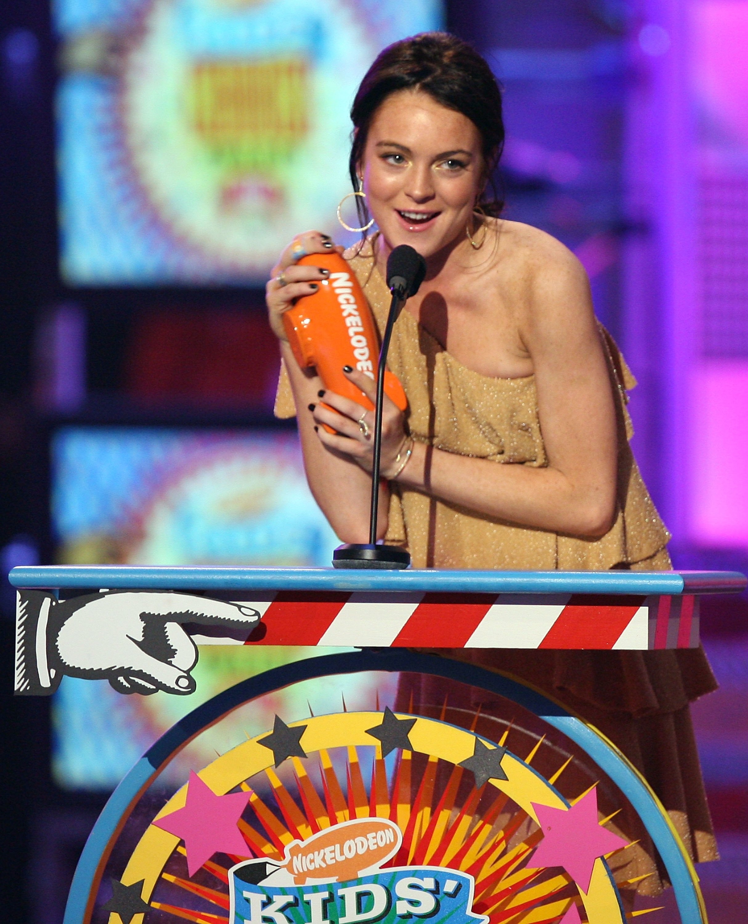 Lohan (pictured in 2006) left Hollywood for over 10 years after a string of rehab stints