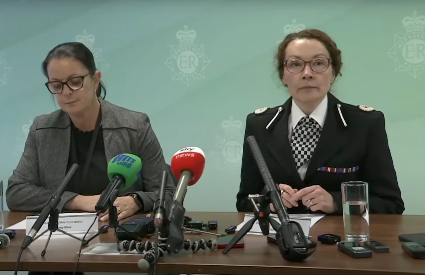 Assistant Chief Constable Jenny Simms and Detective Chief Superintendent Karen Jaundrill held a press conference on Tuesday afternoon