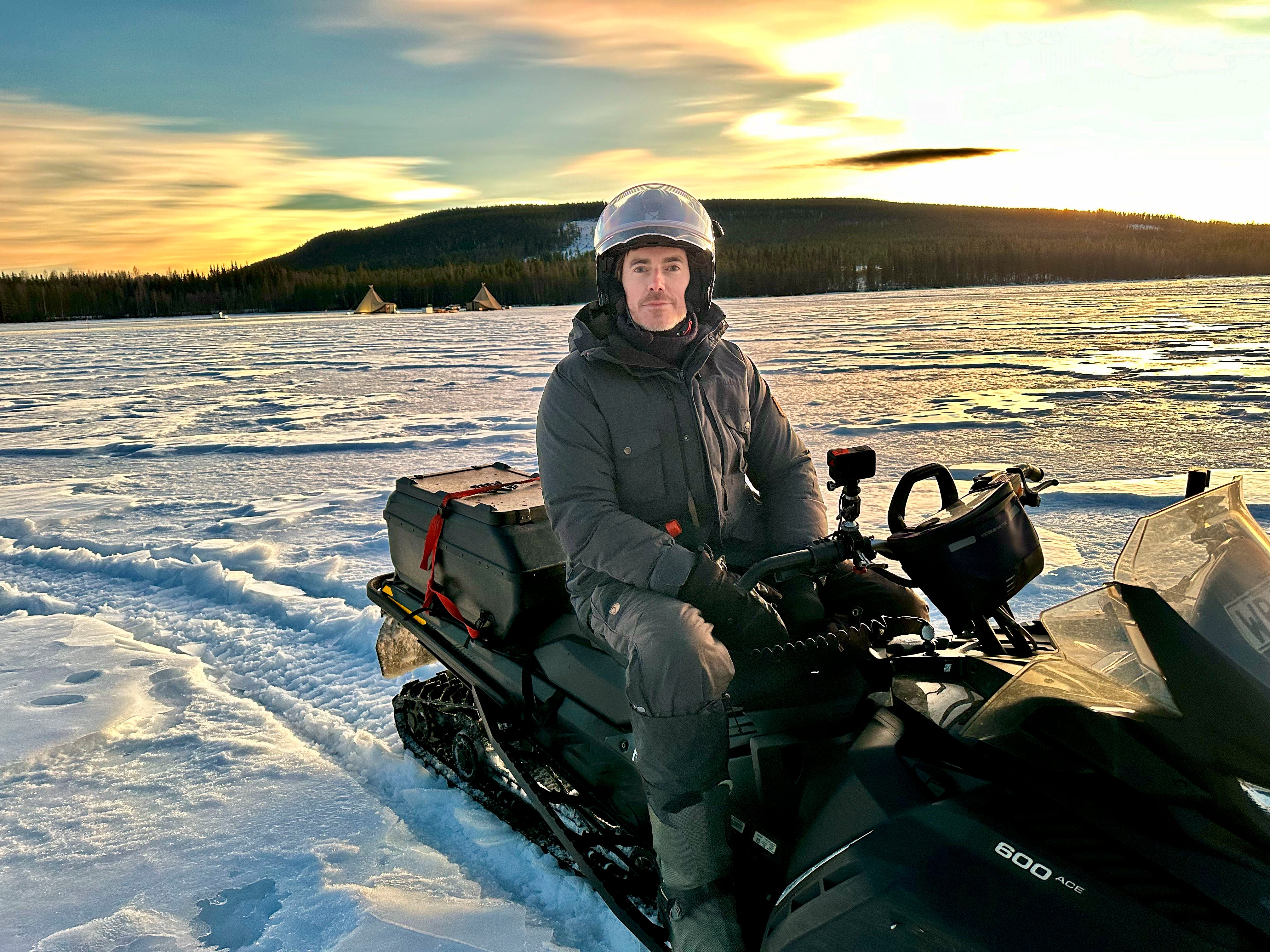Simon Reeve in Lapland, Finland