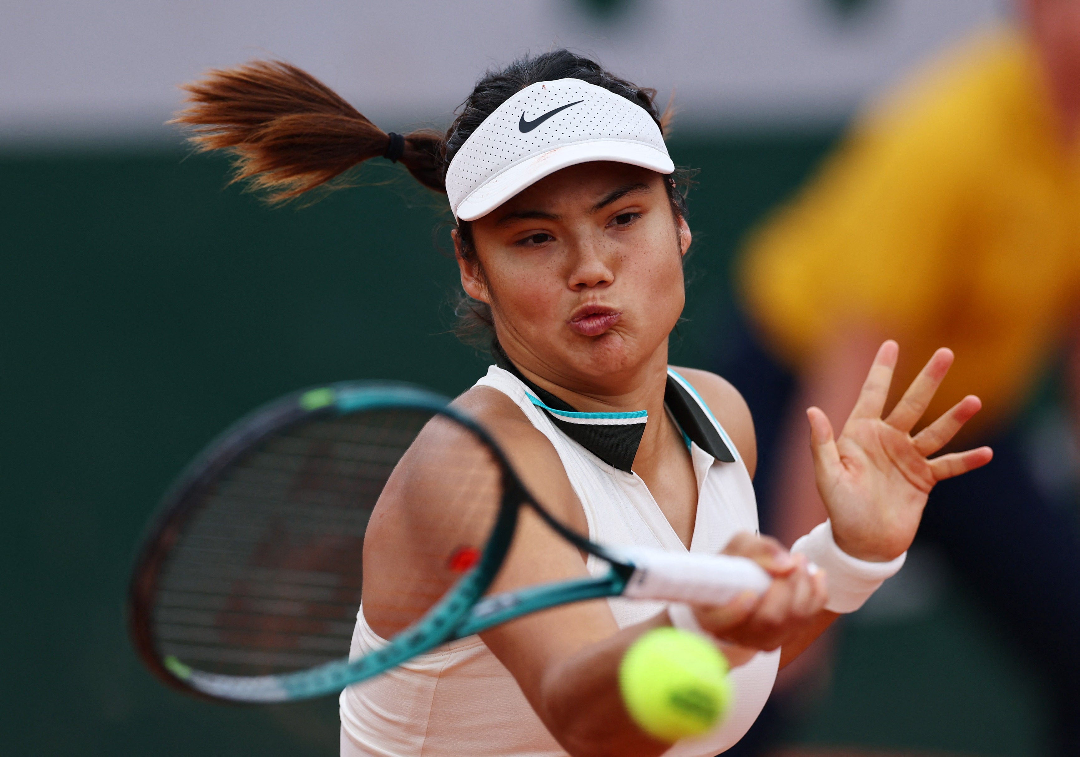 Emma Raducanu takes on Iga Swiatek in the second round of the French Open