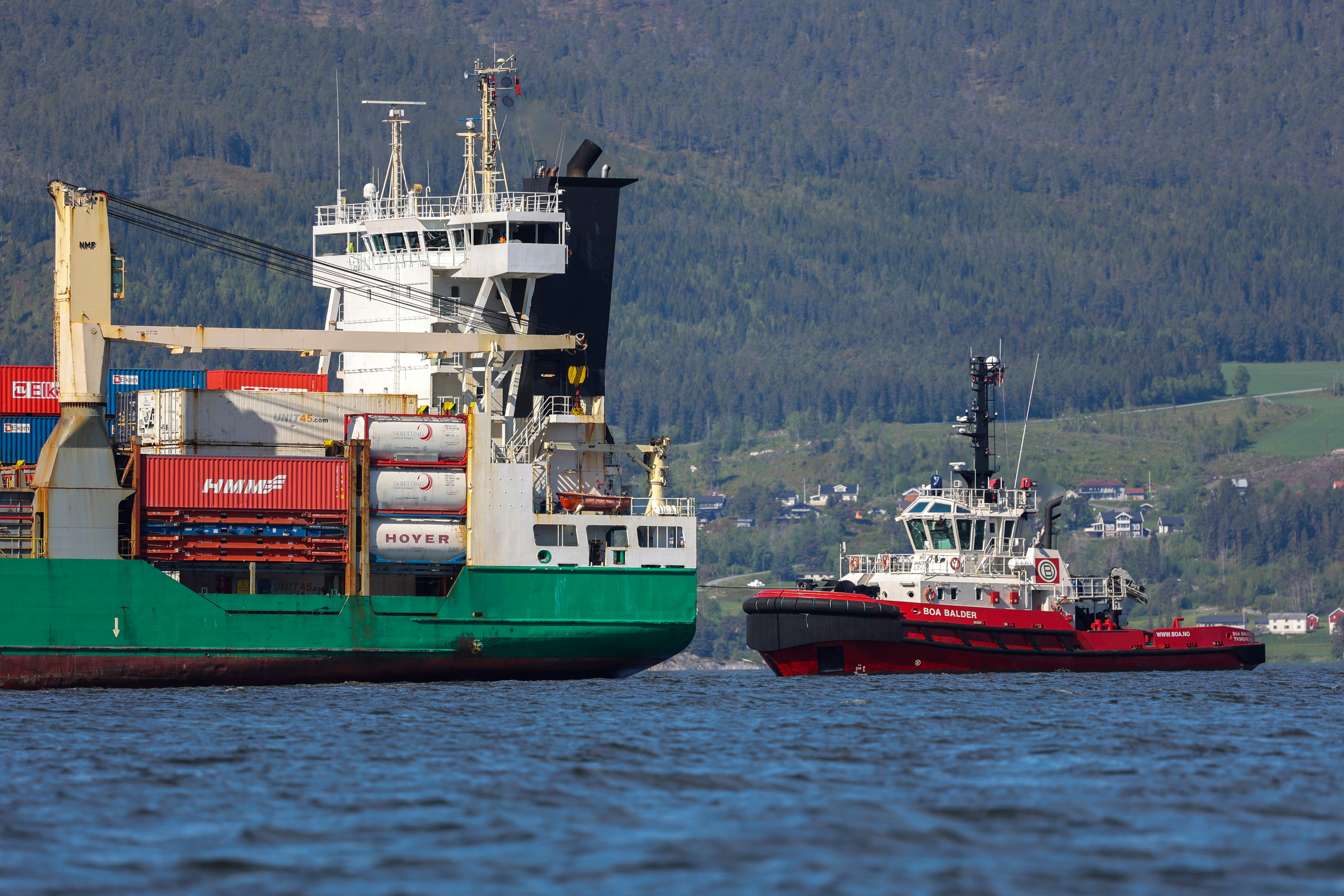 Norway Ship Aground