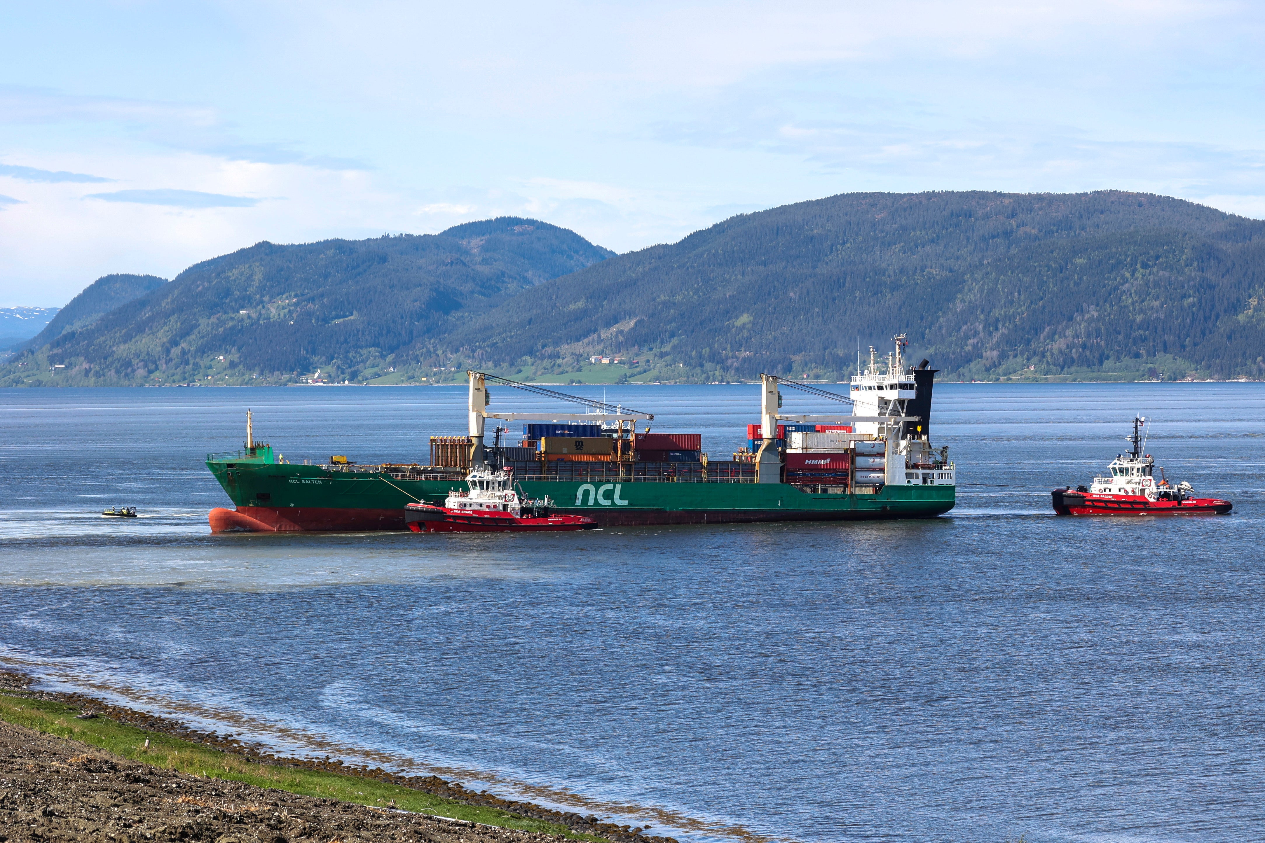 Norway Ship Aground