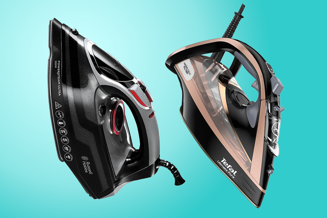 12 best steam irons that make light work of stubborn creases in your clothes