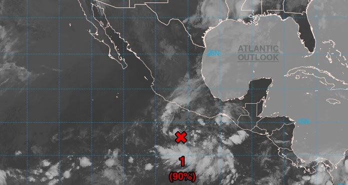 Forecasters at the National Hurricane Center are watching showers and thunderstorms in the eastern North Pacific. They say a tropical depression or tropical storm is expected to form during the next day or two