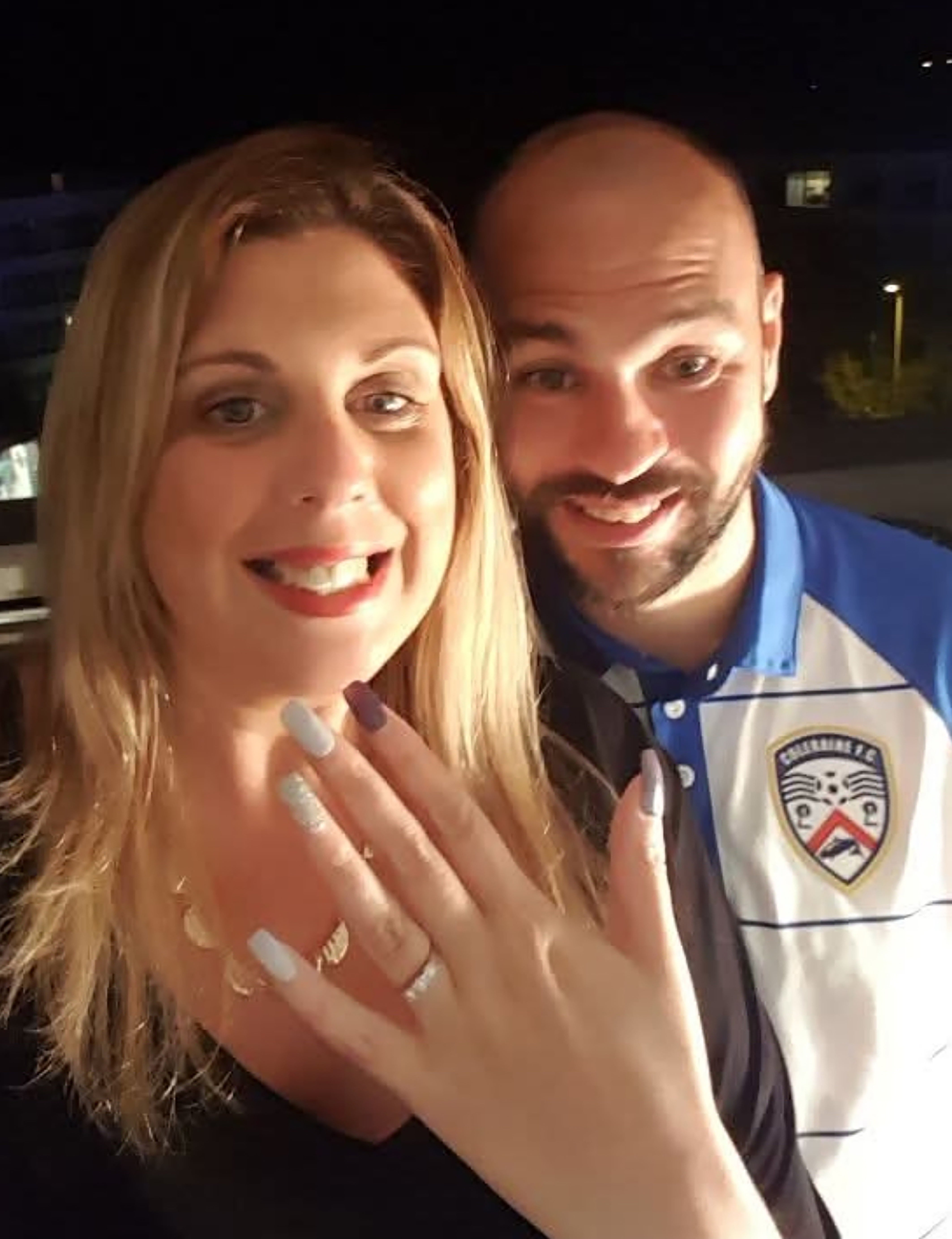 Jolene and Gareth got engaged shortly after deciding they wanted to try and have a child