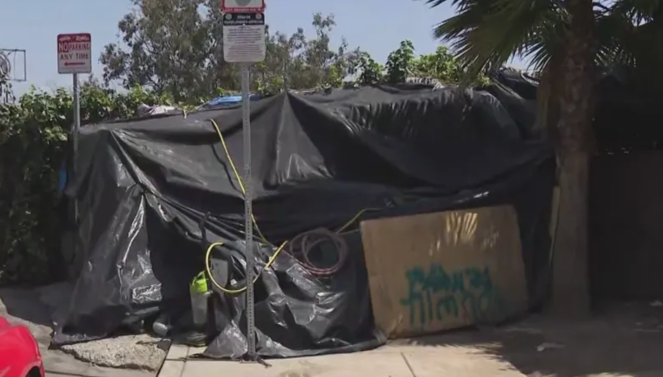 Barajas’ body was found on Monday, inside the tarp-covered shelter that had reportedly been secured from the outside with a lock, her daughters said