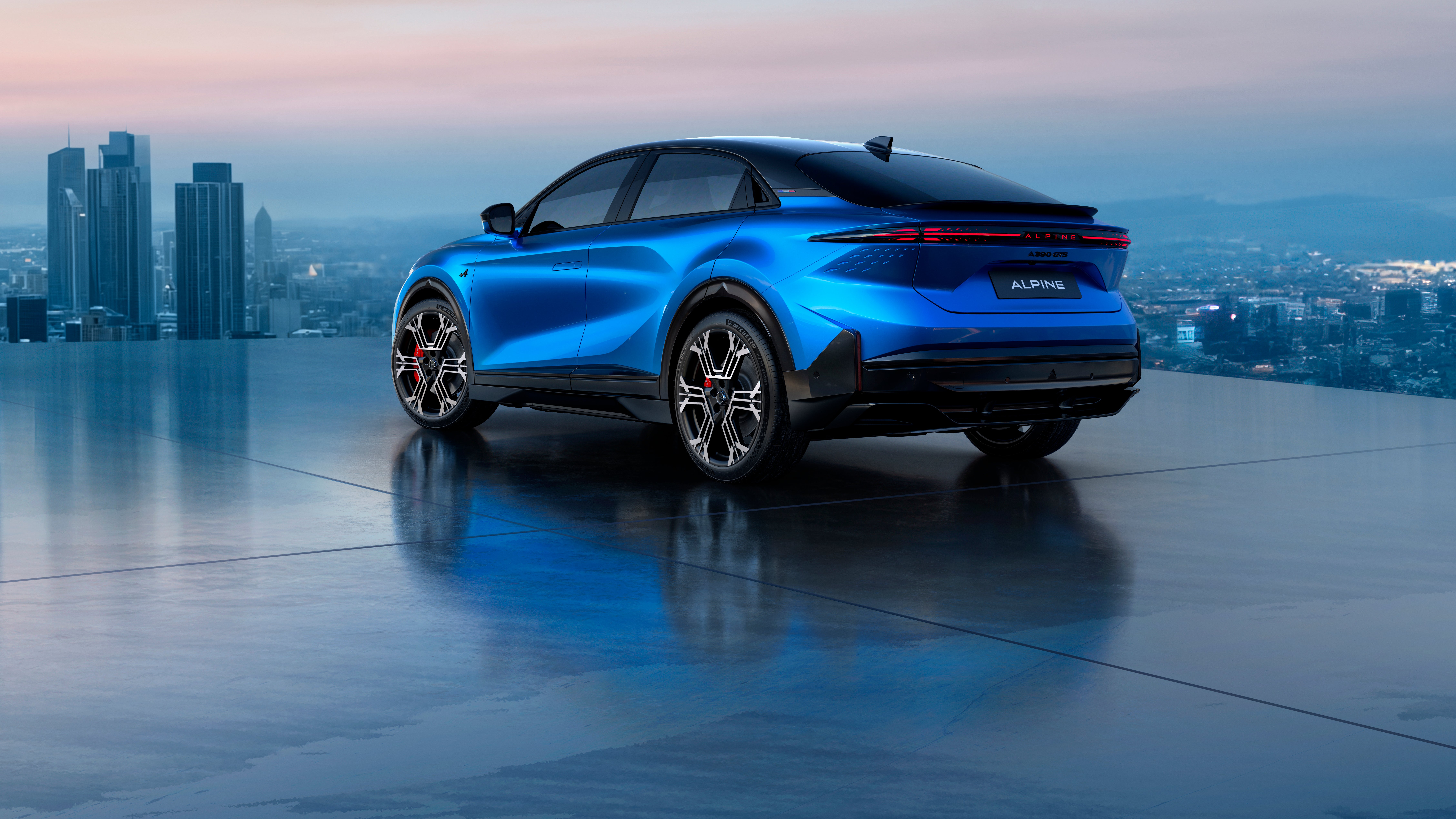 Alpine refers to the A390 as a 'racing car in a suit'