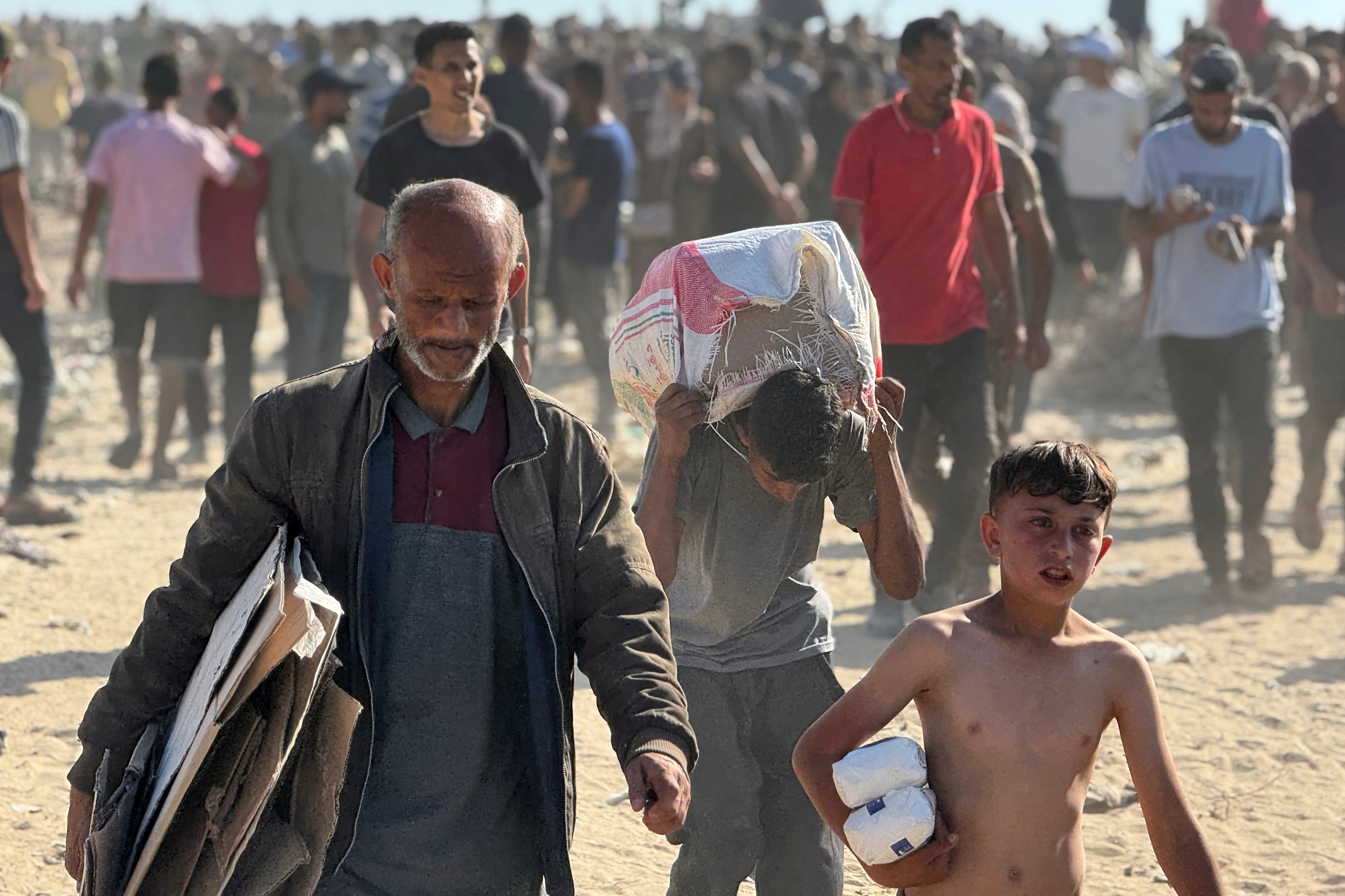 A UN spokesperson called images of the incident "heartbreaking”