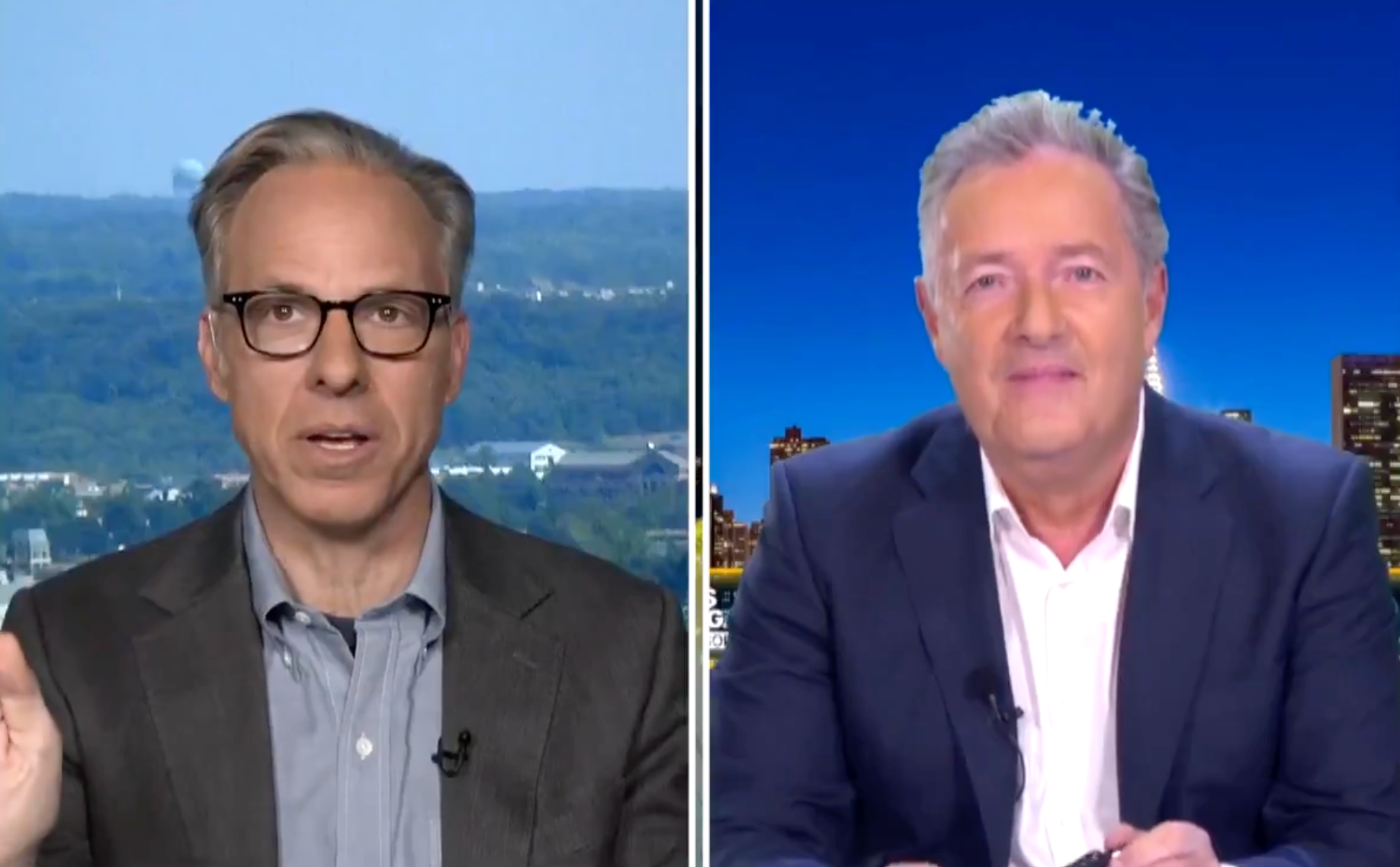 Jake Tapper speaks to Piers Morgan on his Uncensored show