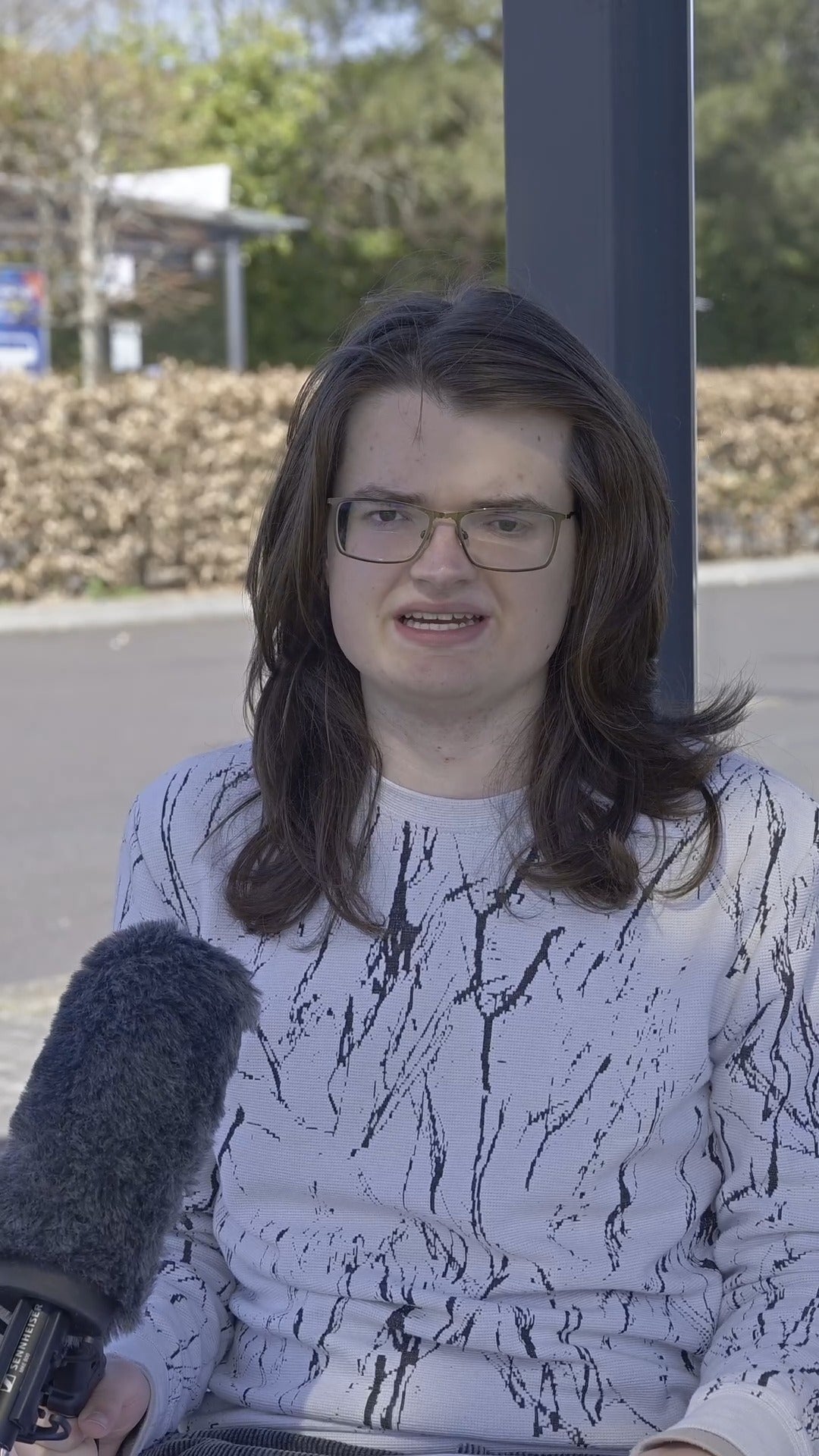 Aged four, Mr Bowhay became visually impaired when he developed cataracts in both eyes