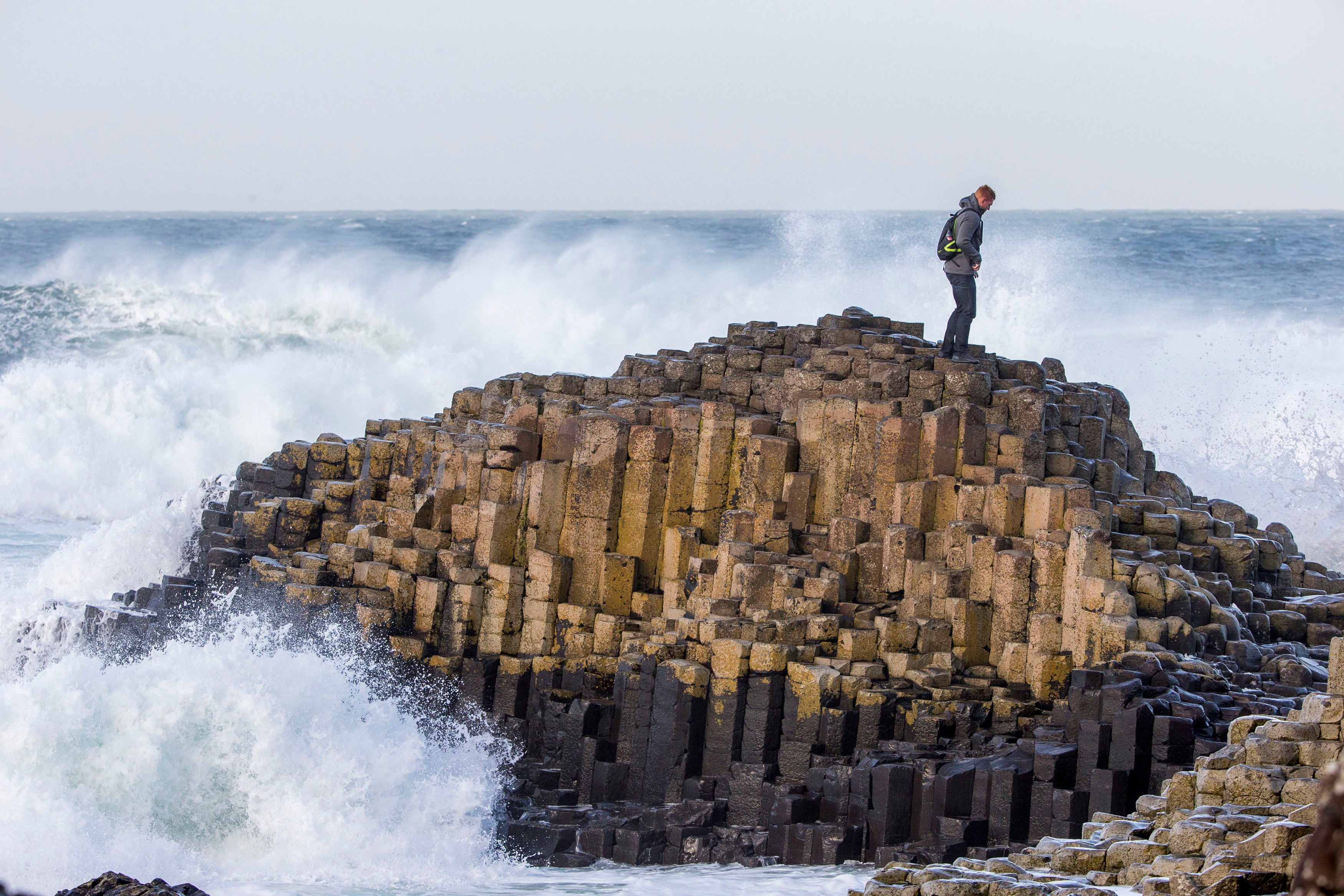 The National Trust is set to spend £30,000 removing the coins, with a specialist stonemason extracting around 10 per cent of them so far