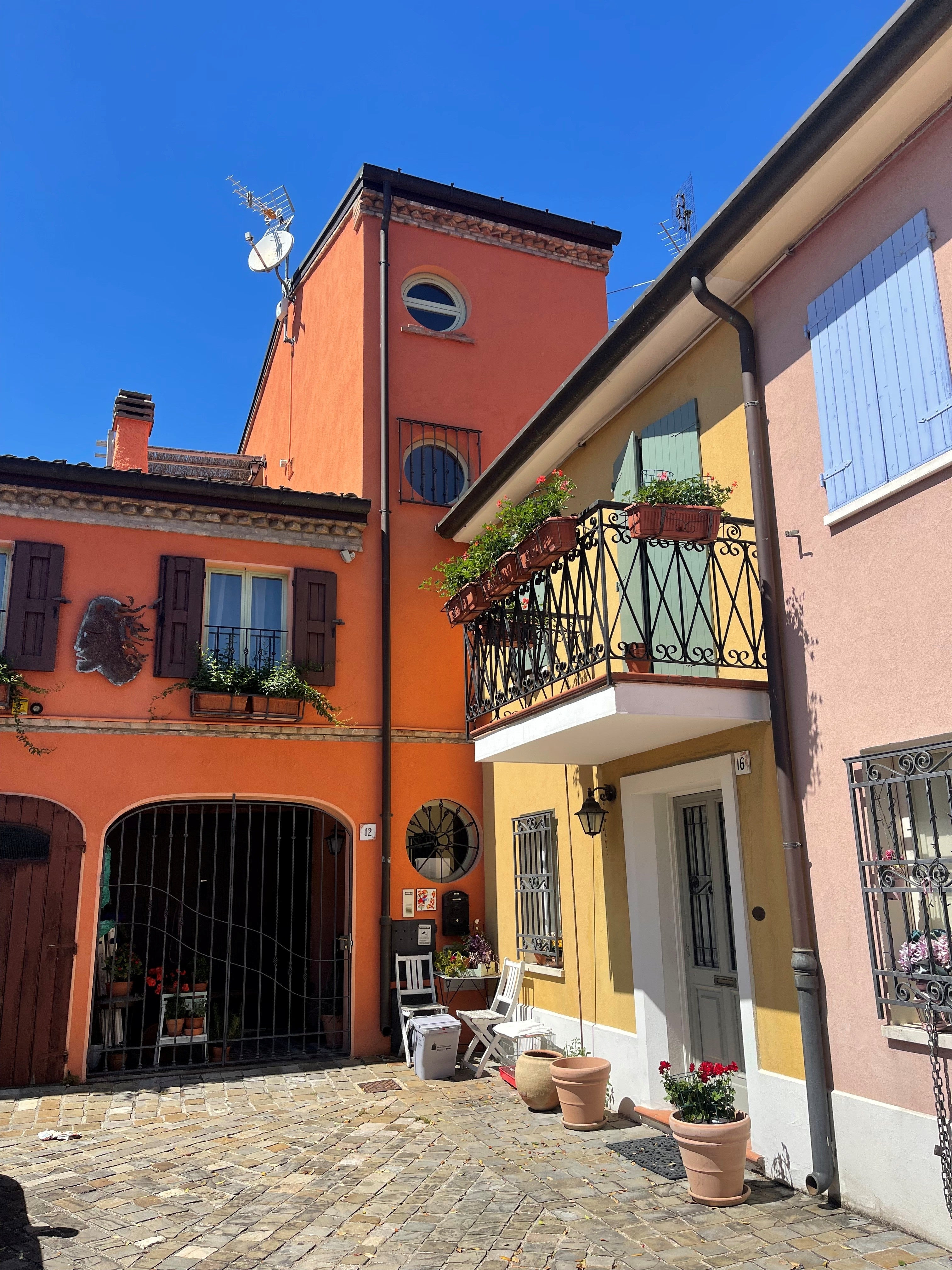 Borgo San Giuliano in Rimini. (PA)