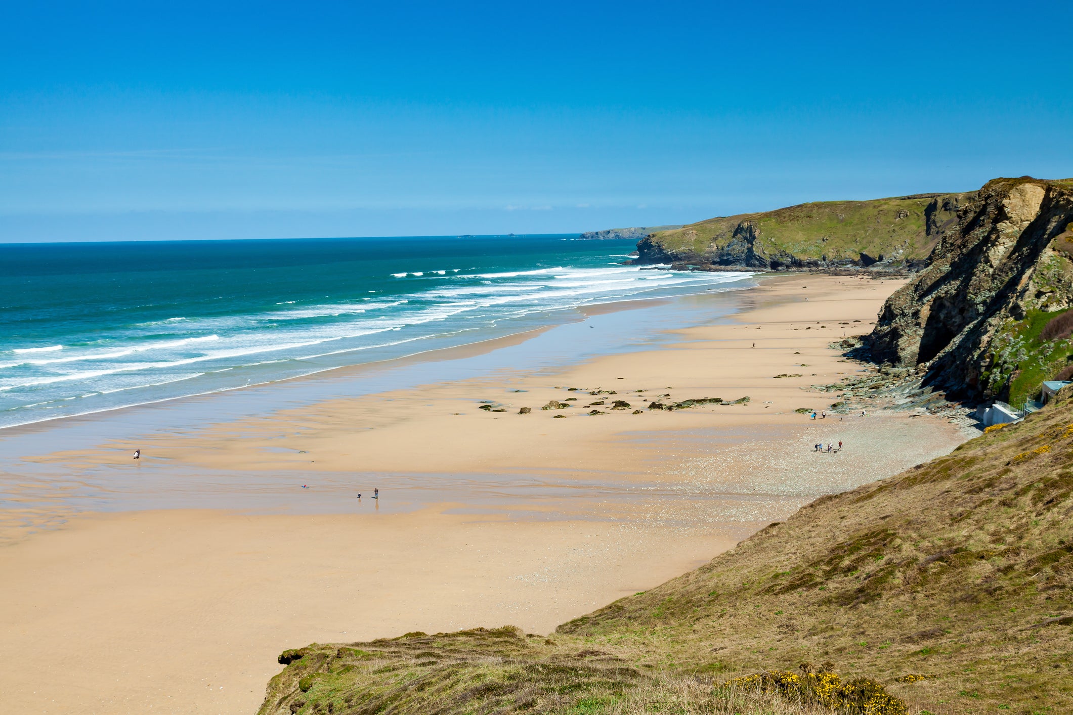 Watergate Bay has been the home of British surfing since the Sixties