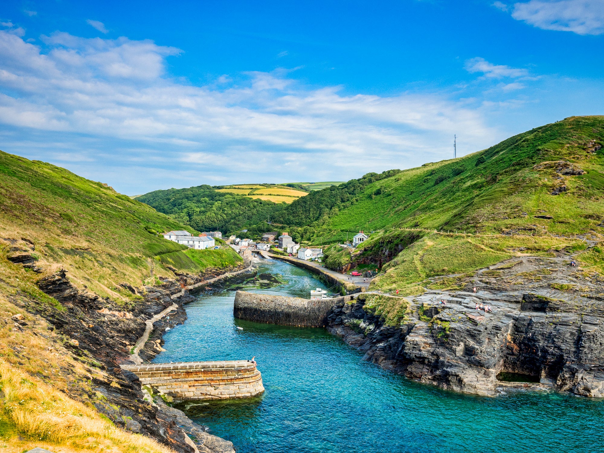 Boscastle sits in a deep rugged valley that’s incredibly dramatic and has an air of mysticism to it