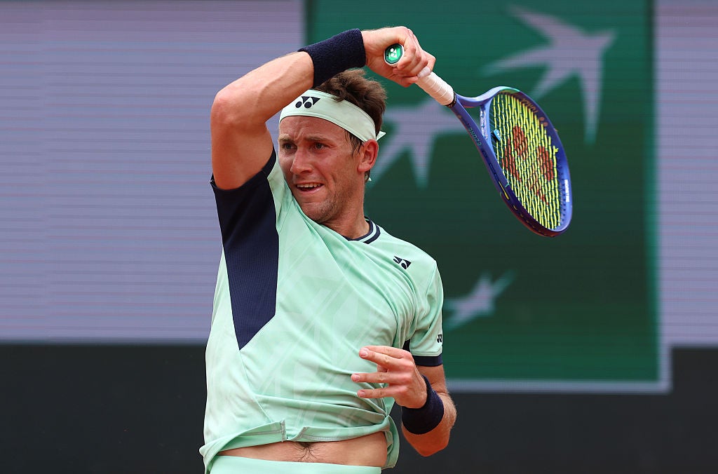 Casper Ruud is out of the French Open