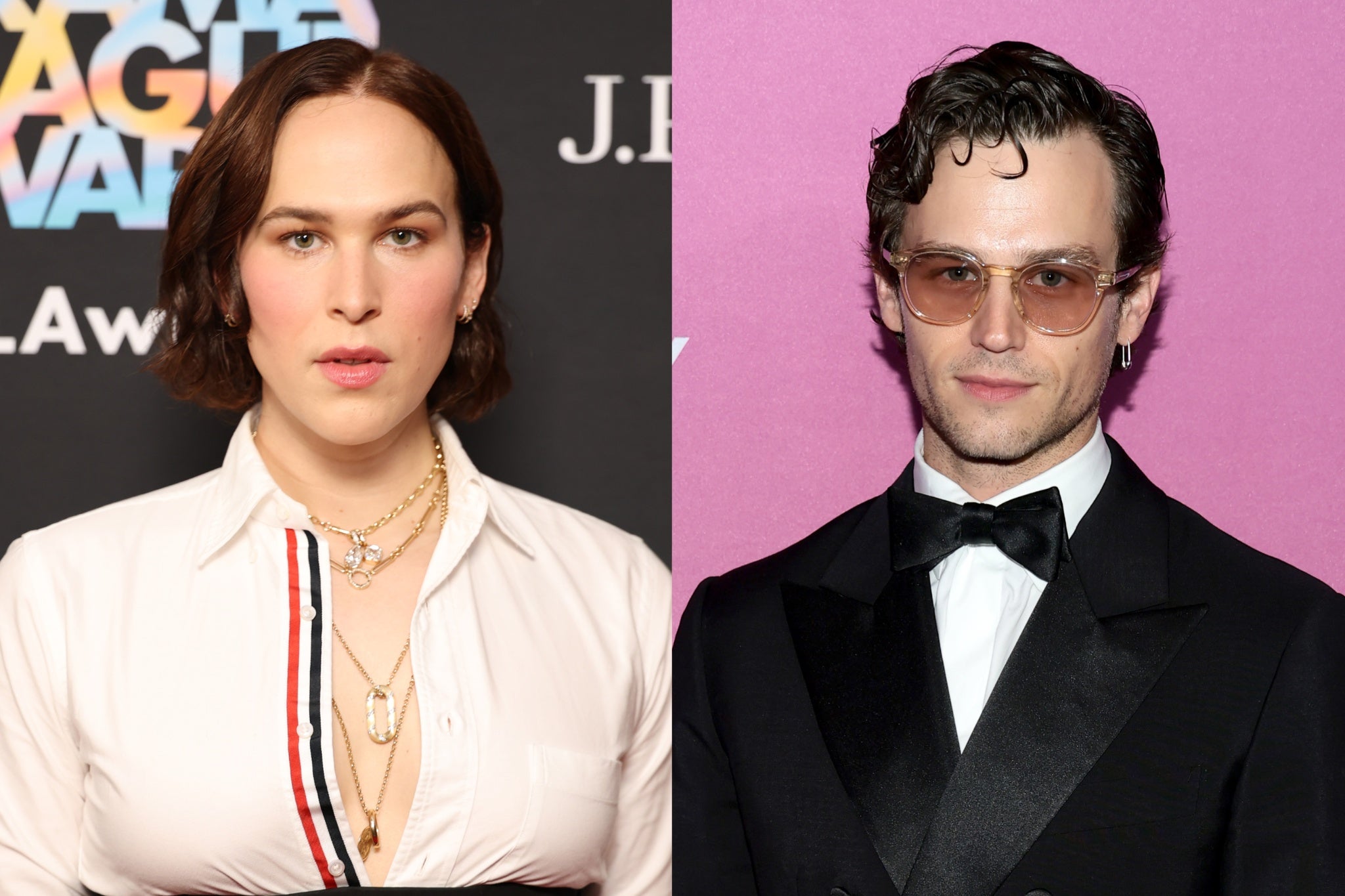 Dorfman (left) and Flynn’s romance ended after Flynn wanted a serious relationship while Dorfman ‘couldn’t offer more than casual fun’